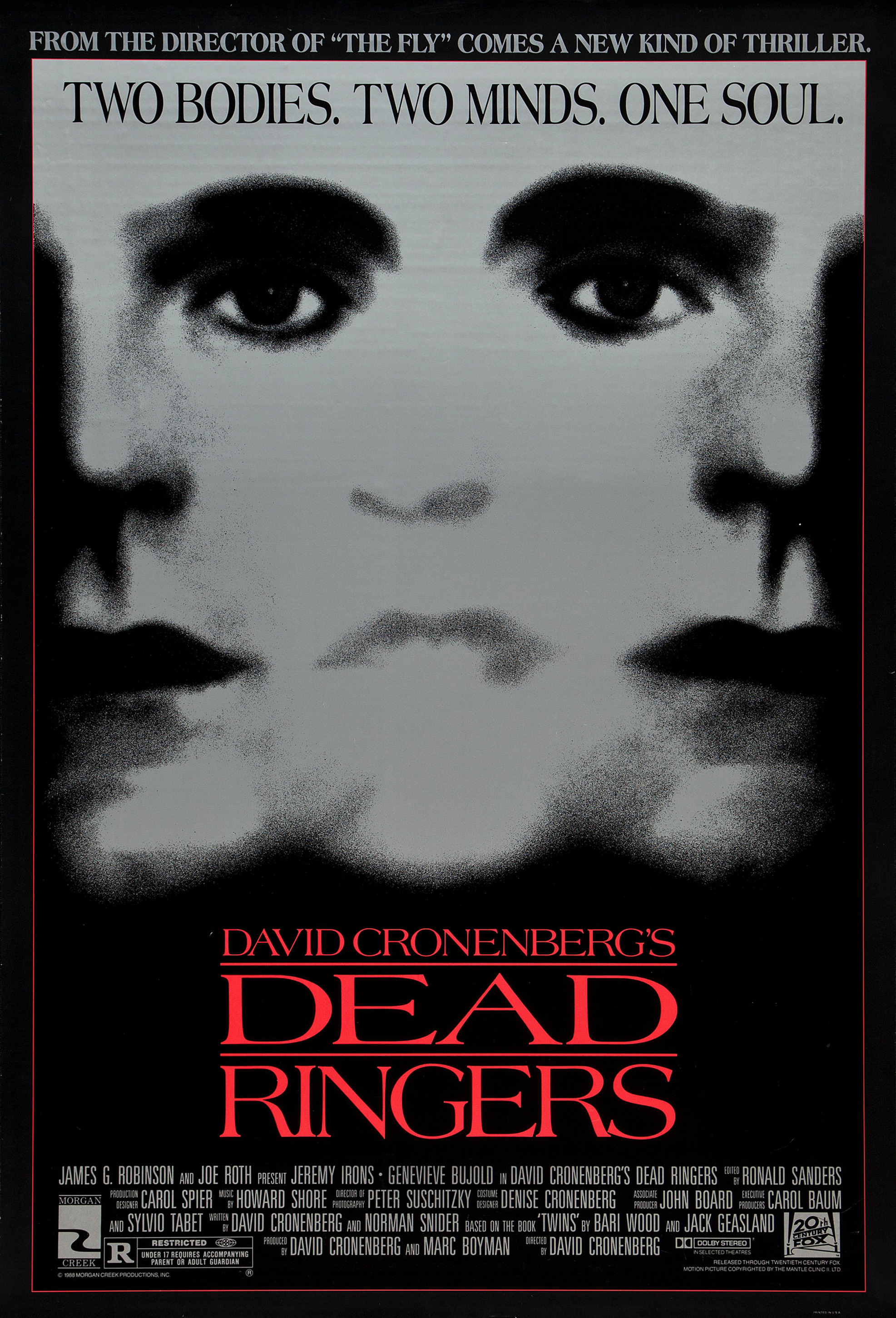 Mega Sized Movie Poster Image for Dead Ringers (#1 of 3)