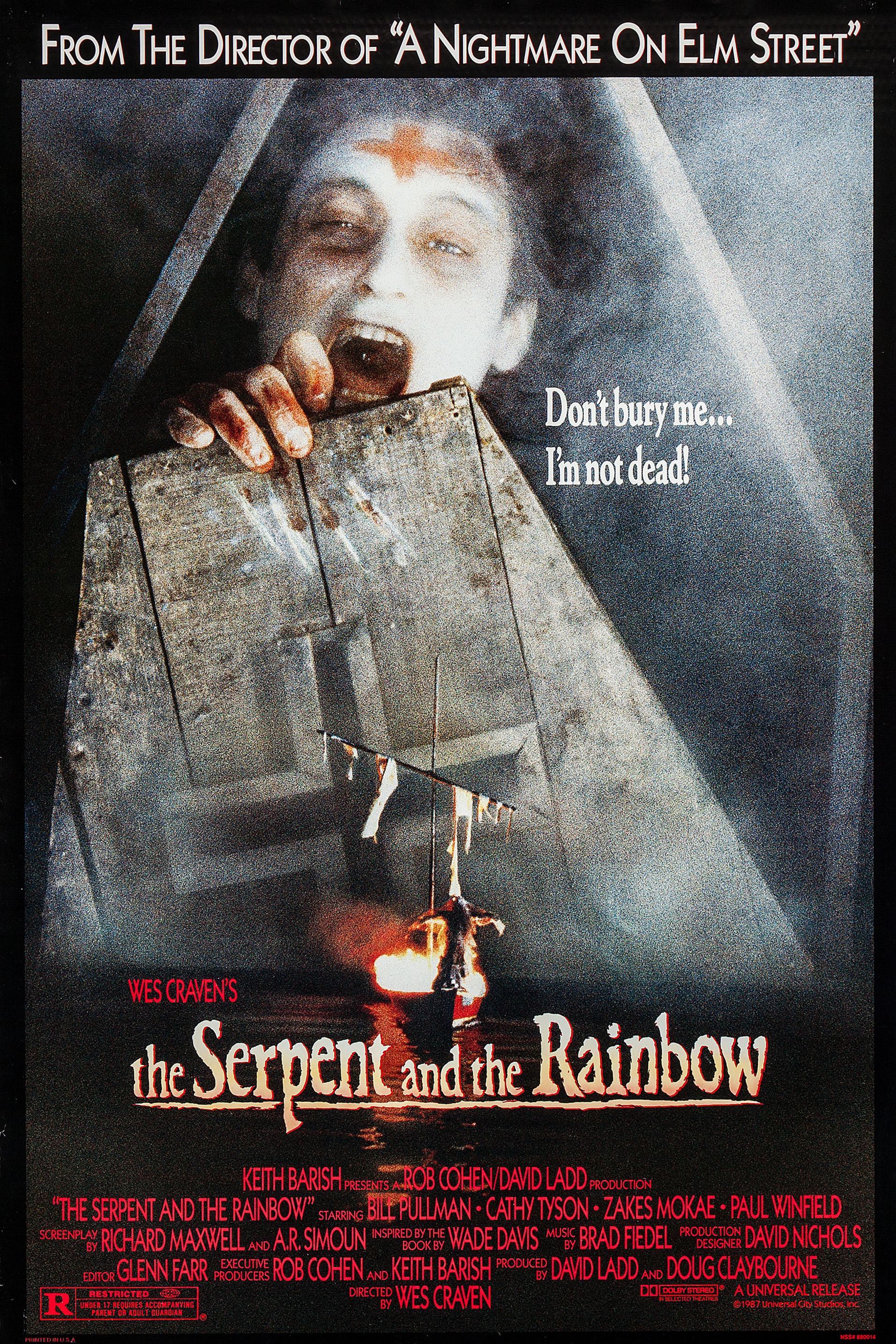 Mega Sized Movie Poster Image for The Serpent and the Rainbow 
