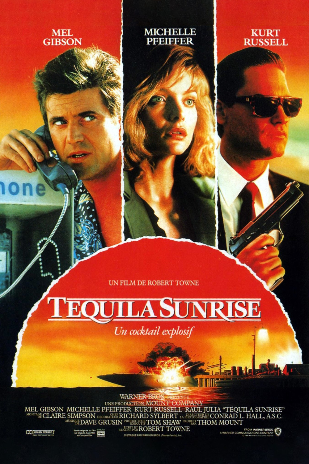 Extra Large Movie Poster Image for Tequila Sunrise (#1 of 2)
