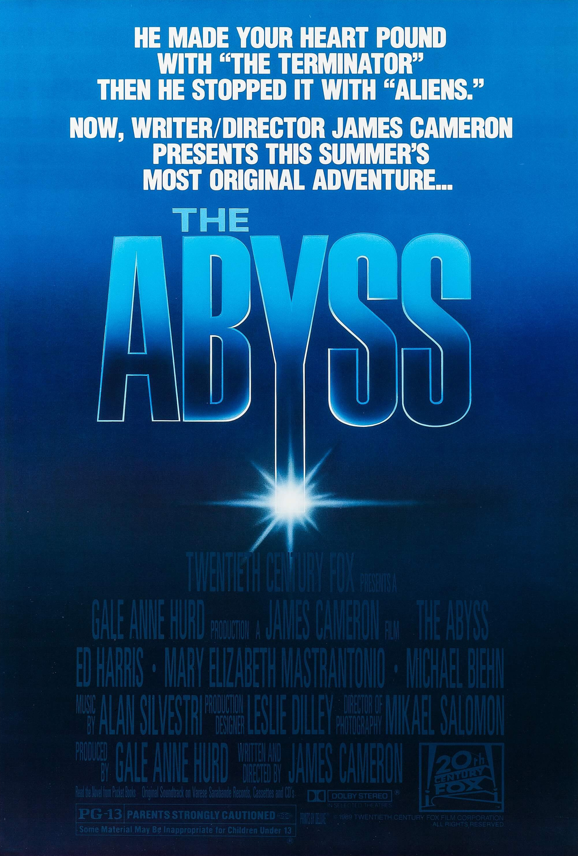 Mega Sized Movie Poster Image for The Abyss (#1 of 7)
