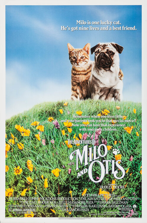 The Adventures of Milo and Otis Movie Poster
