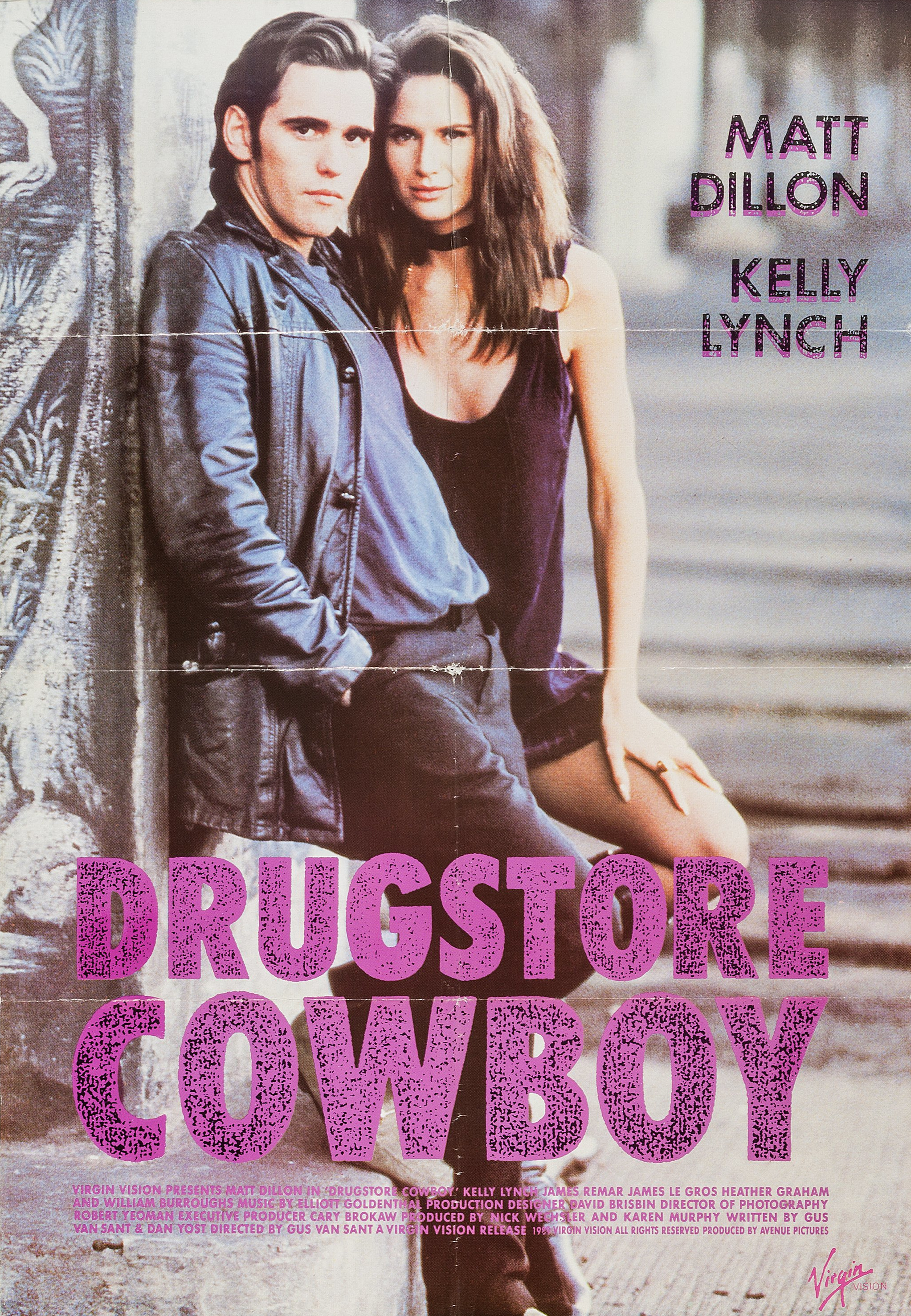 Mega Sized Movie Poster Image for Drugstore Cowboy (#3 of 4)
