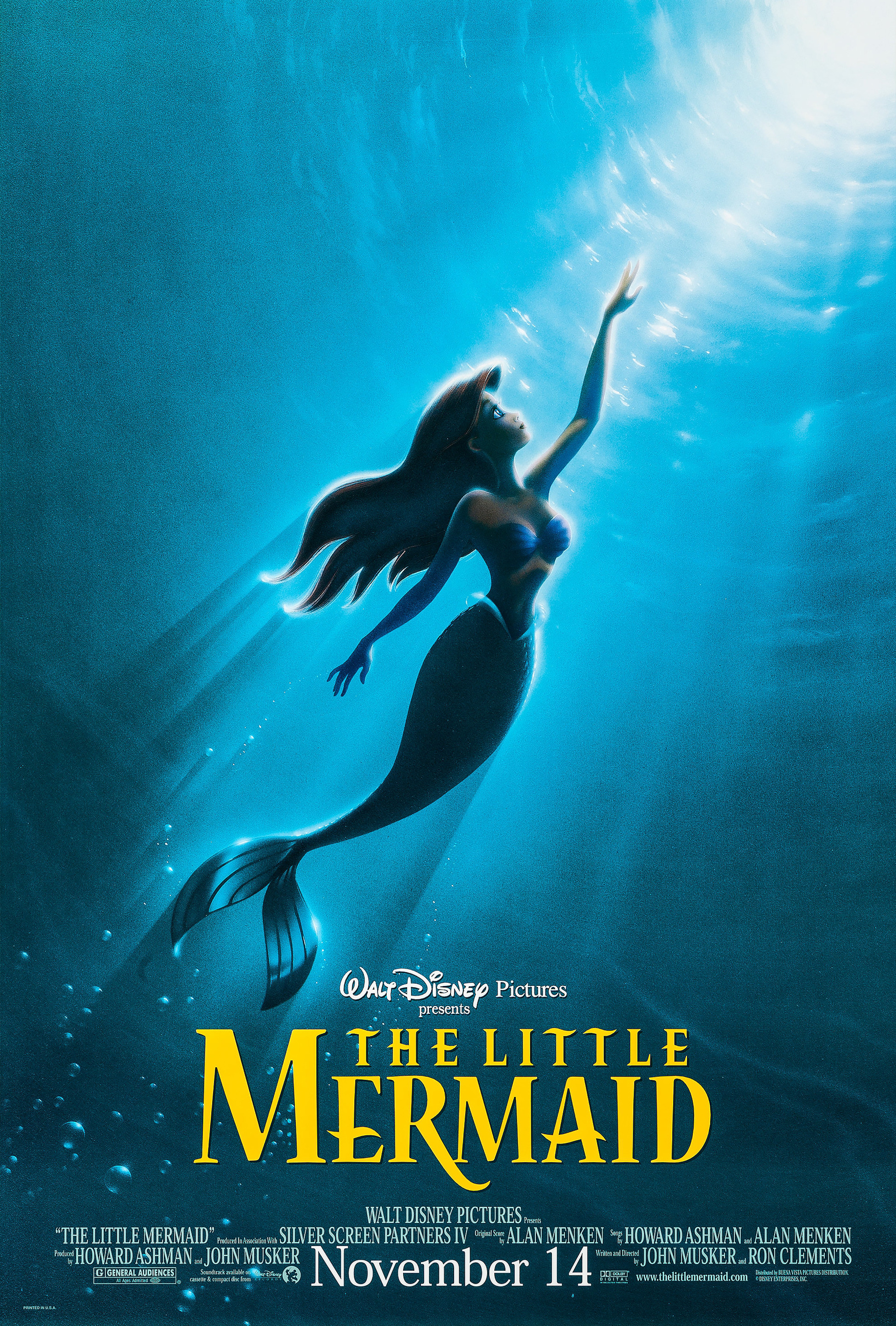 Mega Sized Movie Poster Image for The Little Mermaid (#1 of 10)