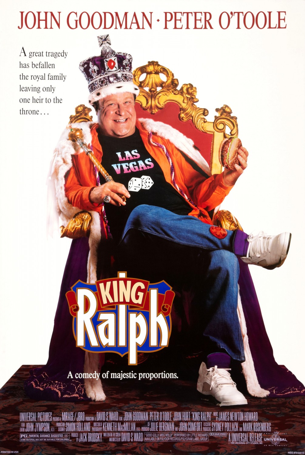 Extra Large Movie Poster Image for King Ralph 