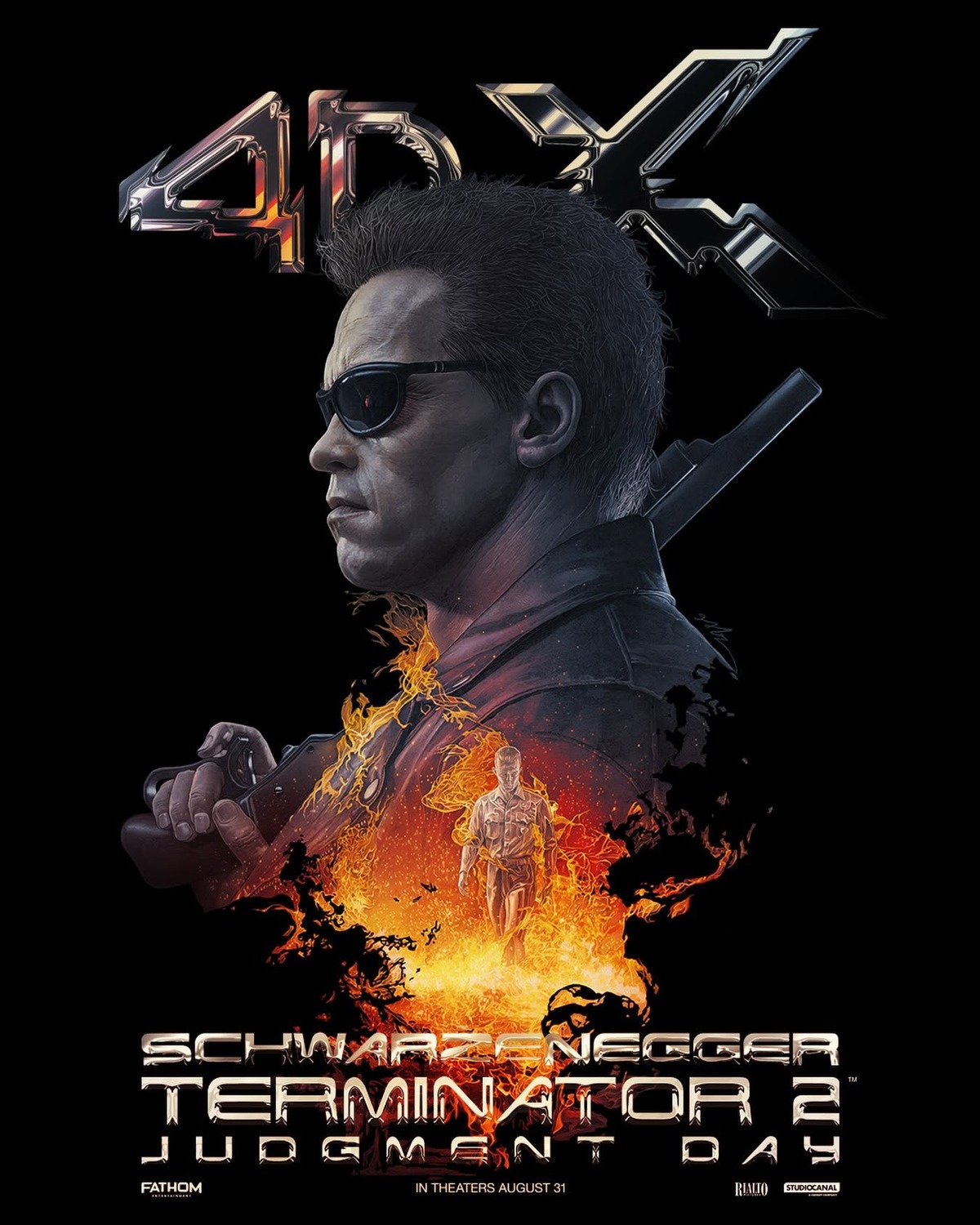 Extra Large Movie Poster Image for Terminator 2: Judgment Day (#10 of 11)