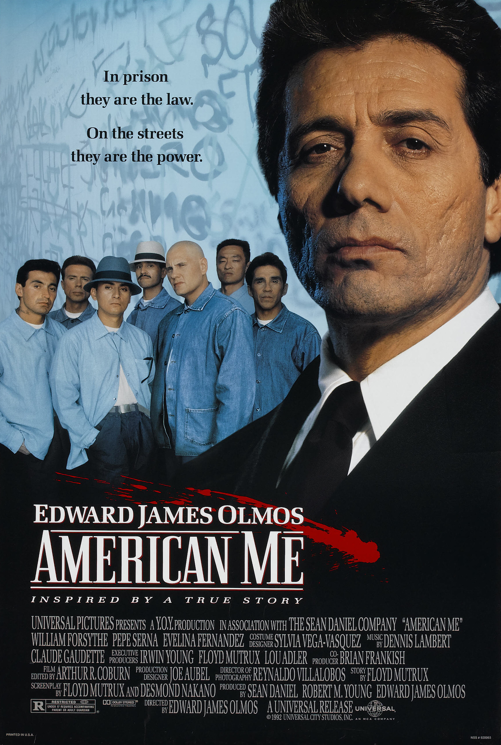 Mega Sized Movie Poster Image for American Me 