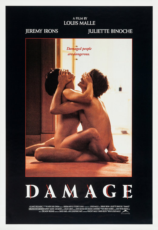 Damage Movie Poster