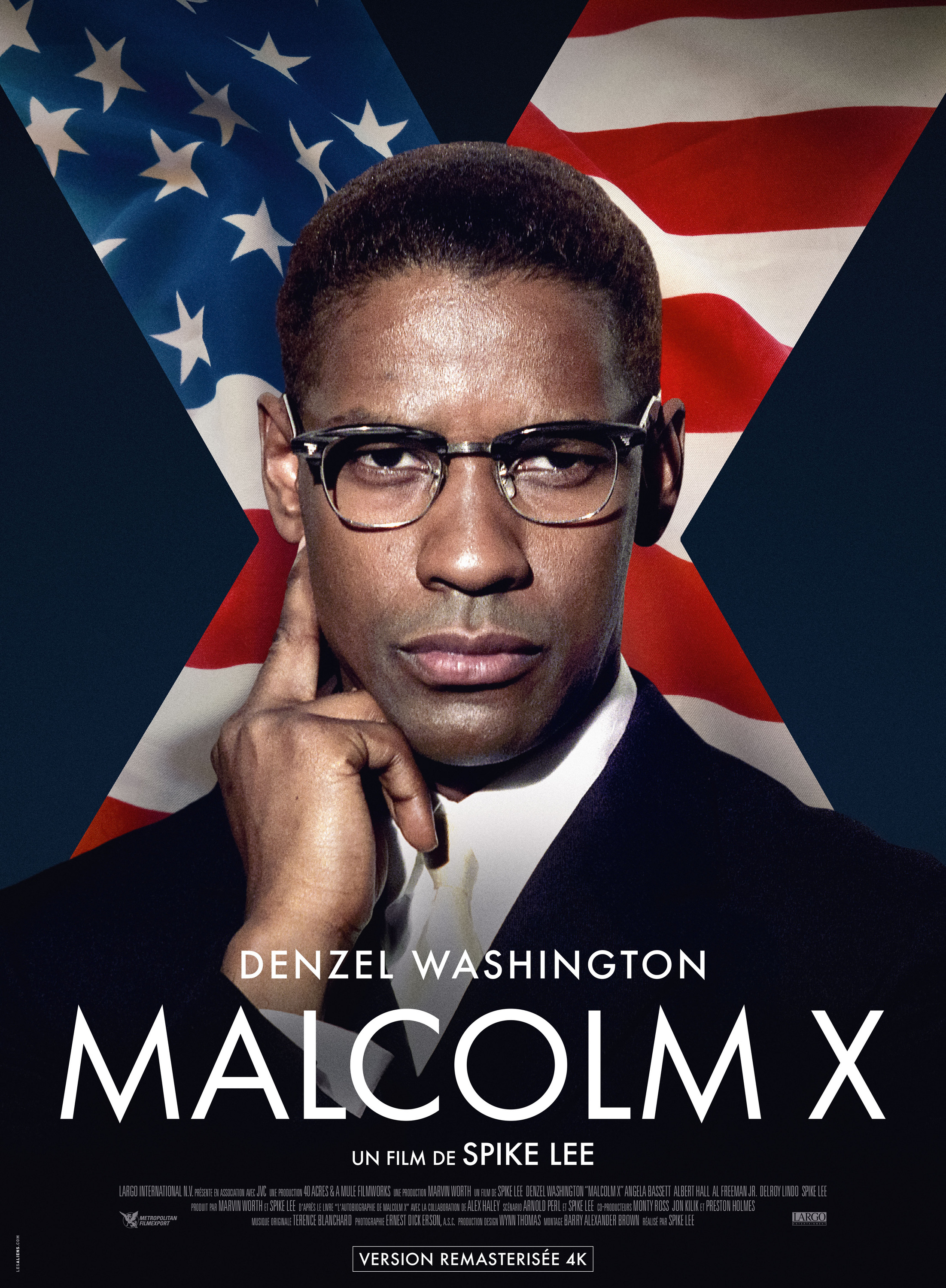 Mega Sized Movie Poster Image for Malcolm X (#3 of 3)