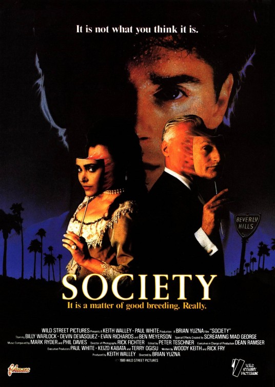 Society Movie Poster