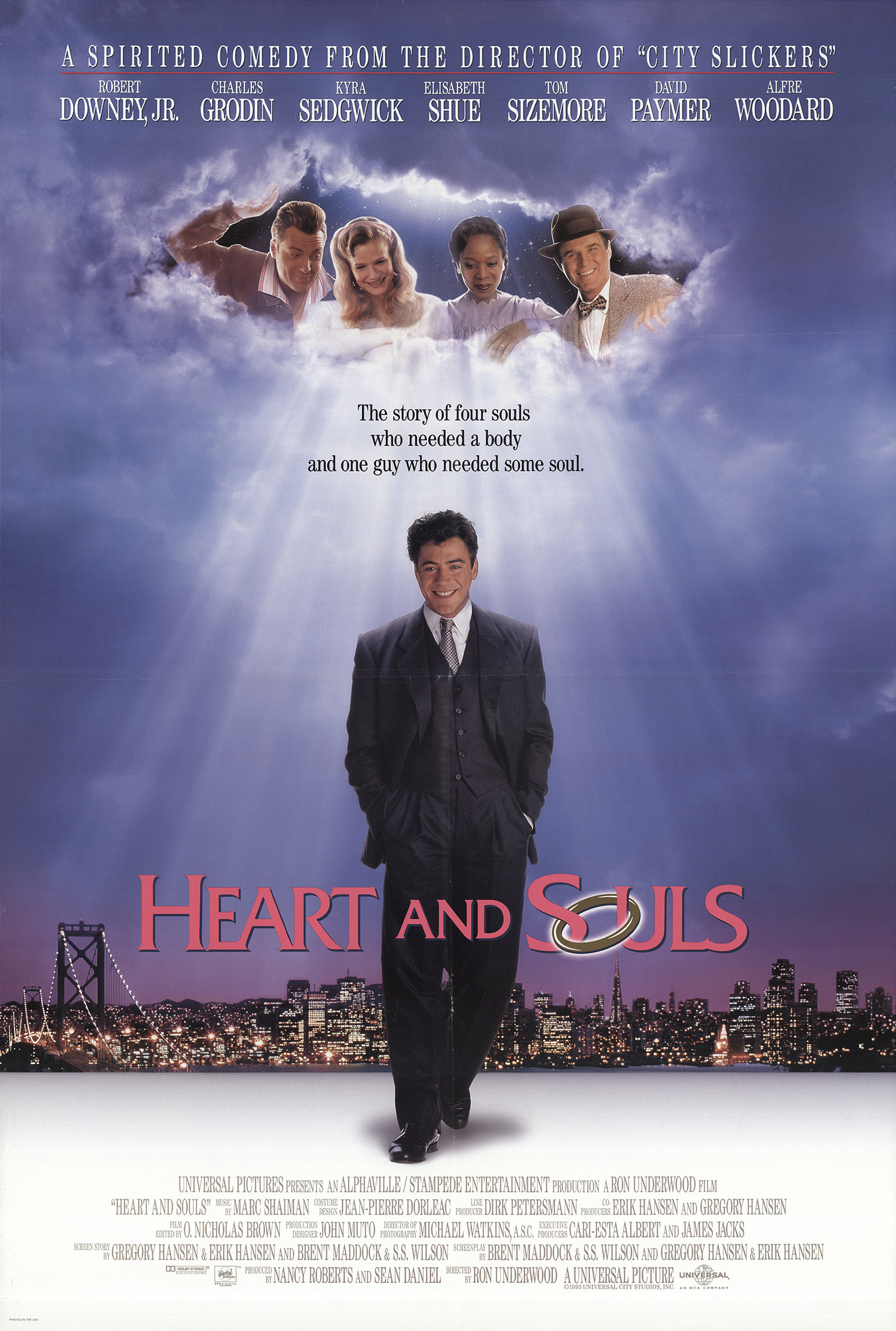 Mega Sized Movie Poster Image for Heart and Souls 
