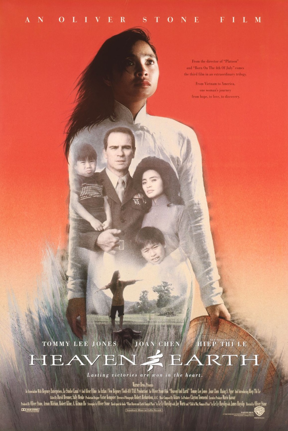 Extra Large Movie Poster Image for Heaven & Earth (#1 of 3)