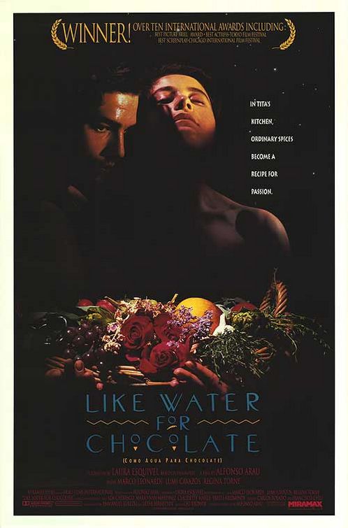 Like Water for Chocolate Movie Poster