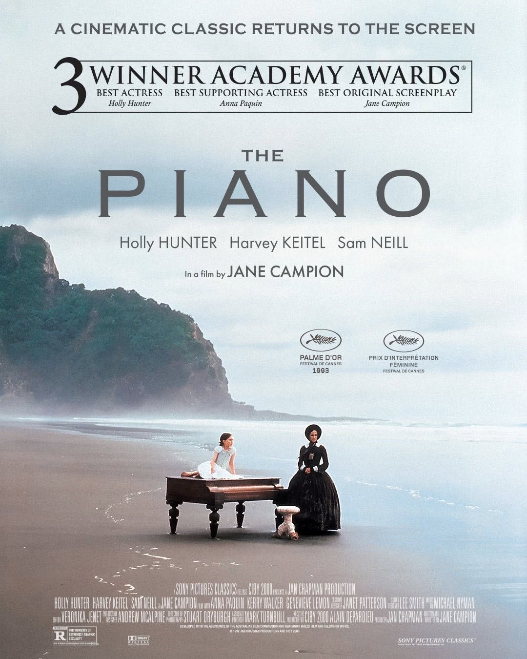 Extra Large Movie Poster Image for The Piano (#7 of 7)