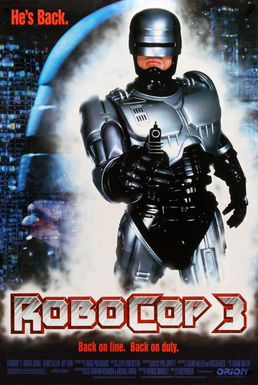 Robocop 3 Movie Poster