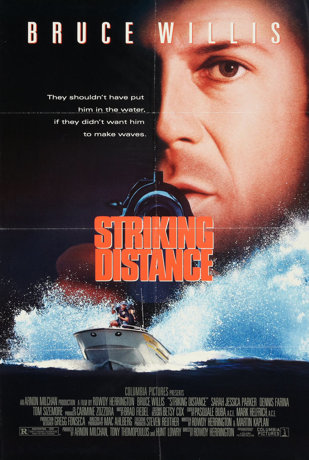 Extra Large Movie Poster Image for Striking Distance 