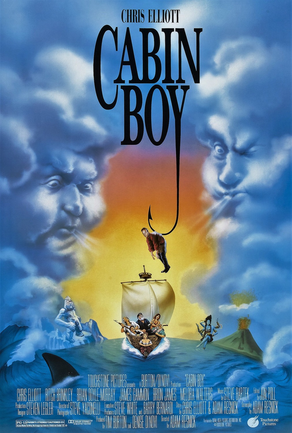 Extra Large Movie Poster Image for Cabin Boy 