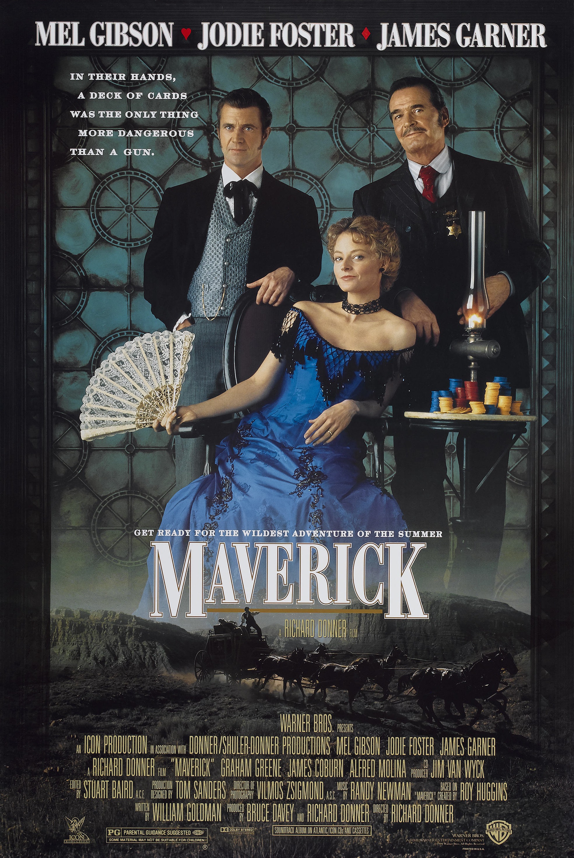 Mega Sized Movie Poster Image for Maverick (#1 of 2)