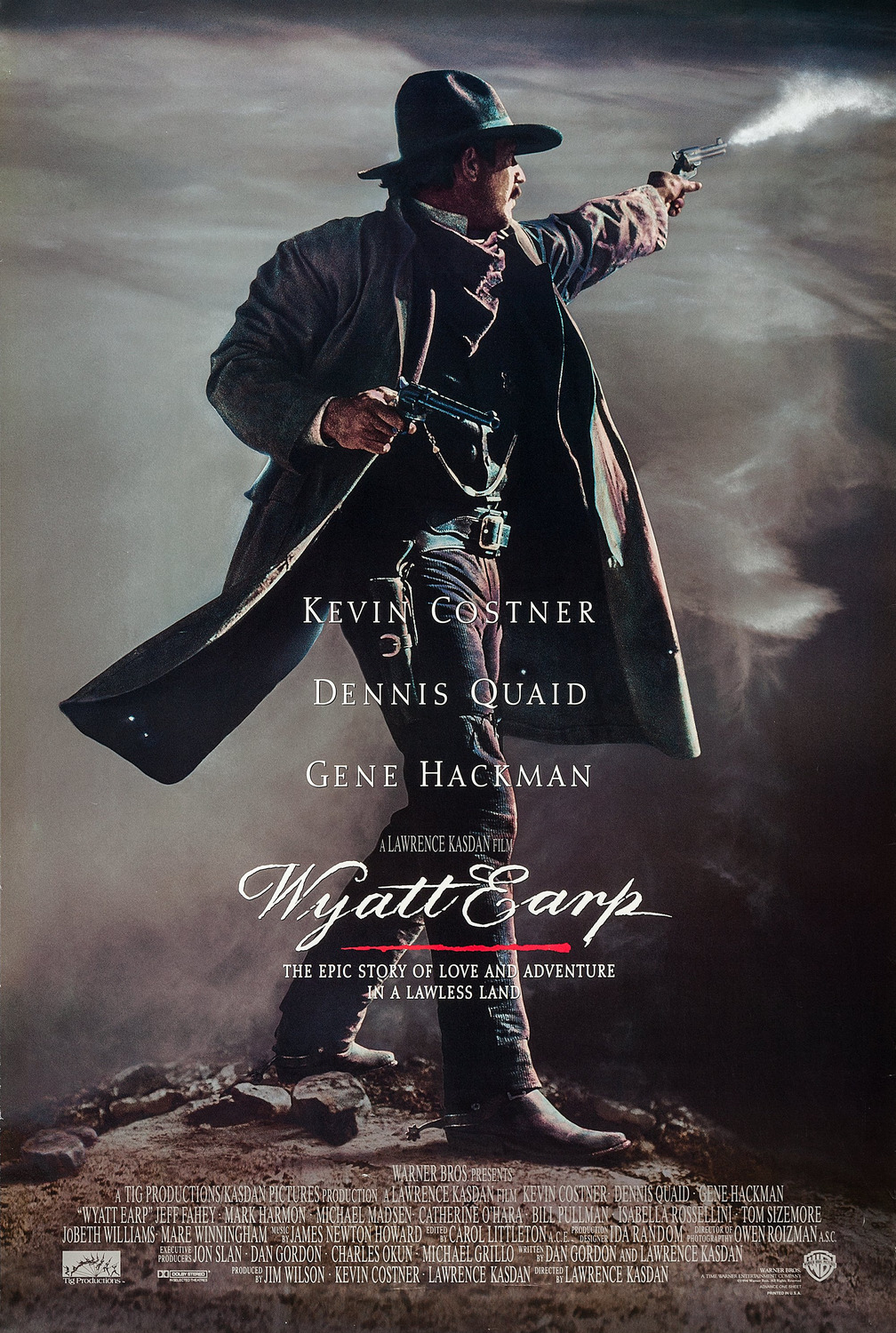 Extra Large Movie Poster Image for Wyatt Earp (#1 of 2)