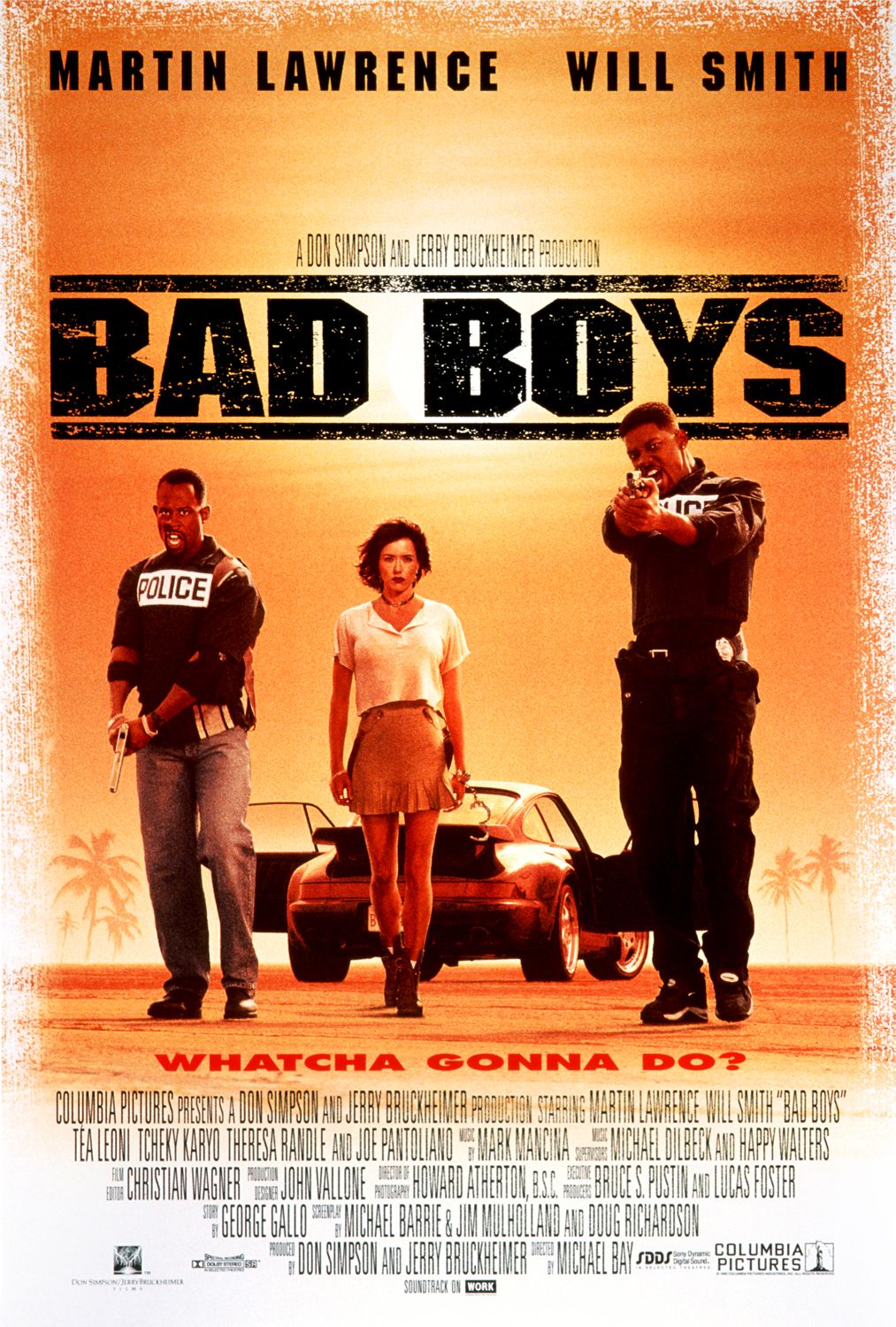 Extra Large Movie Poster Image for Bad Boys 