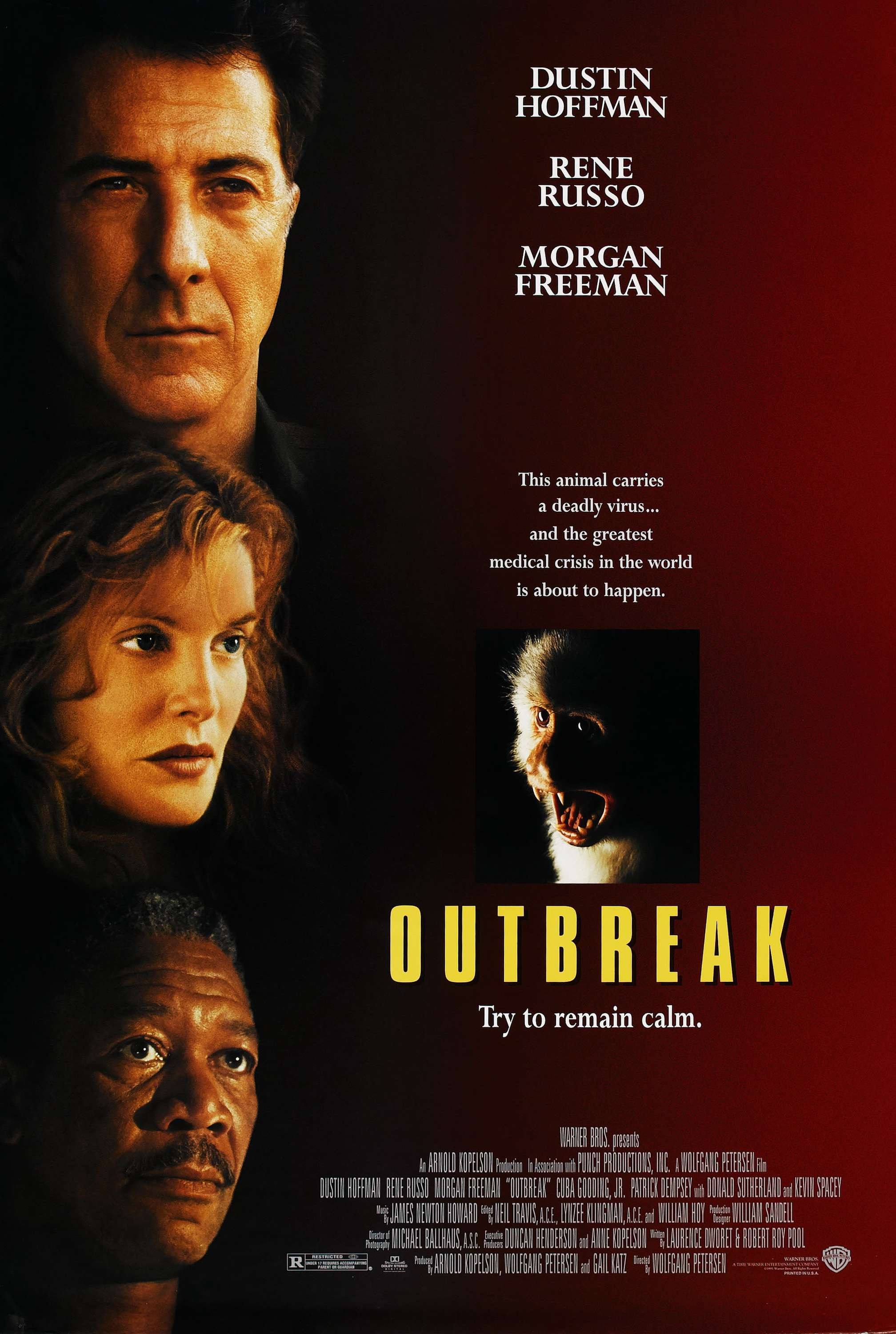 Mega Sized Movie Poster Image for Outbreak (#1 of 2)