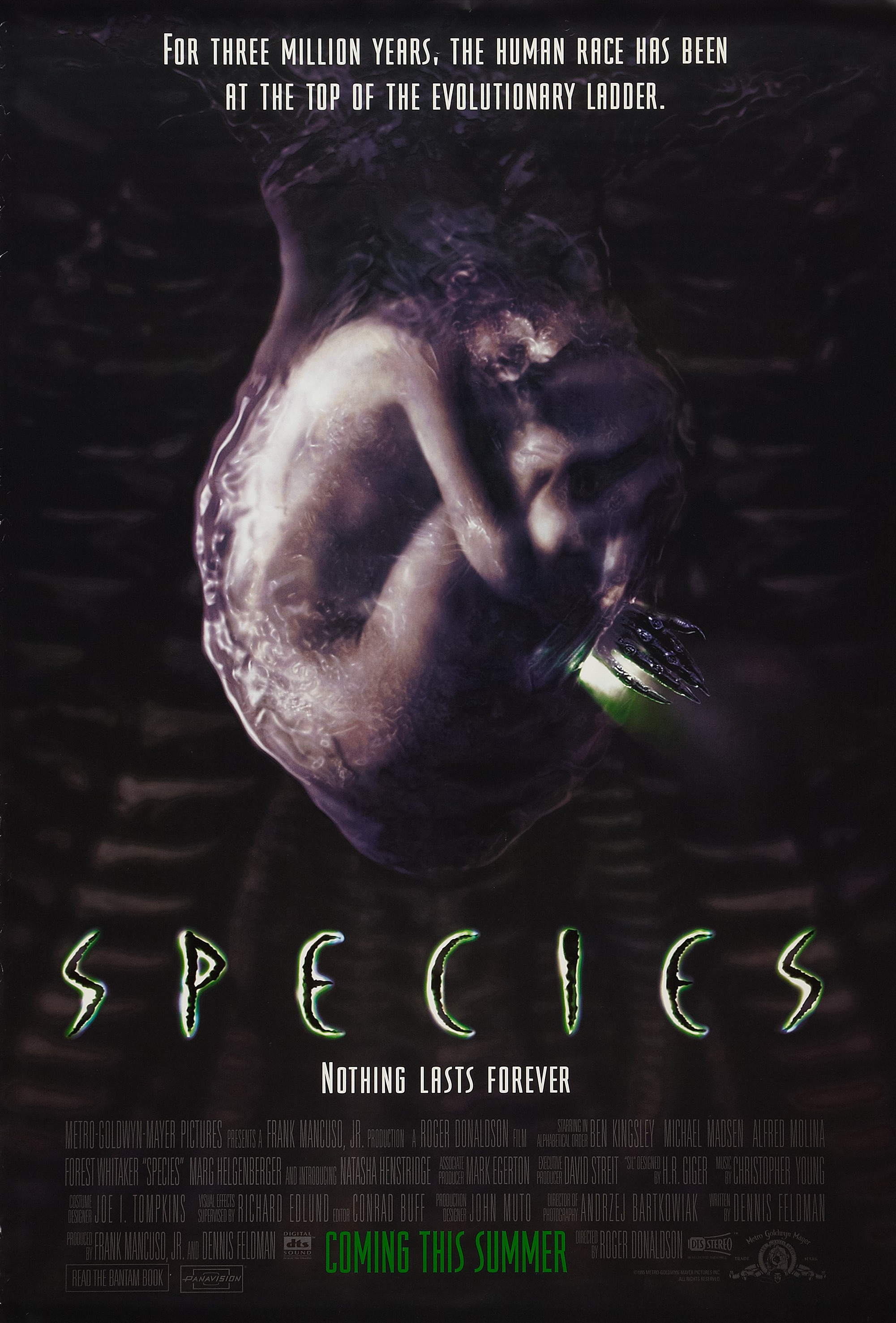 Mega Sized Movie Poster Image for Species (#1 of 4)