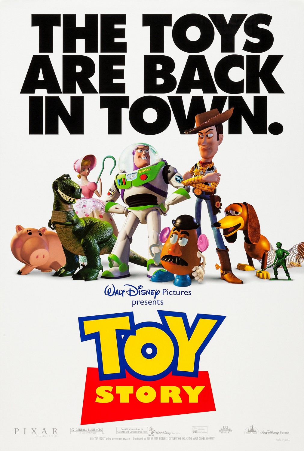 Extra Large Movie Poster Image for Toy Story (#3 of 8)