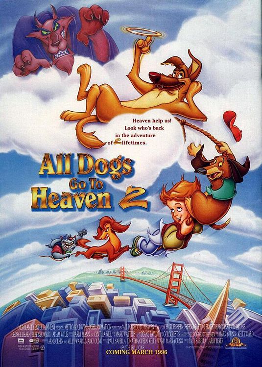 All Dogs Go To Heaven 2 Movie Poster
