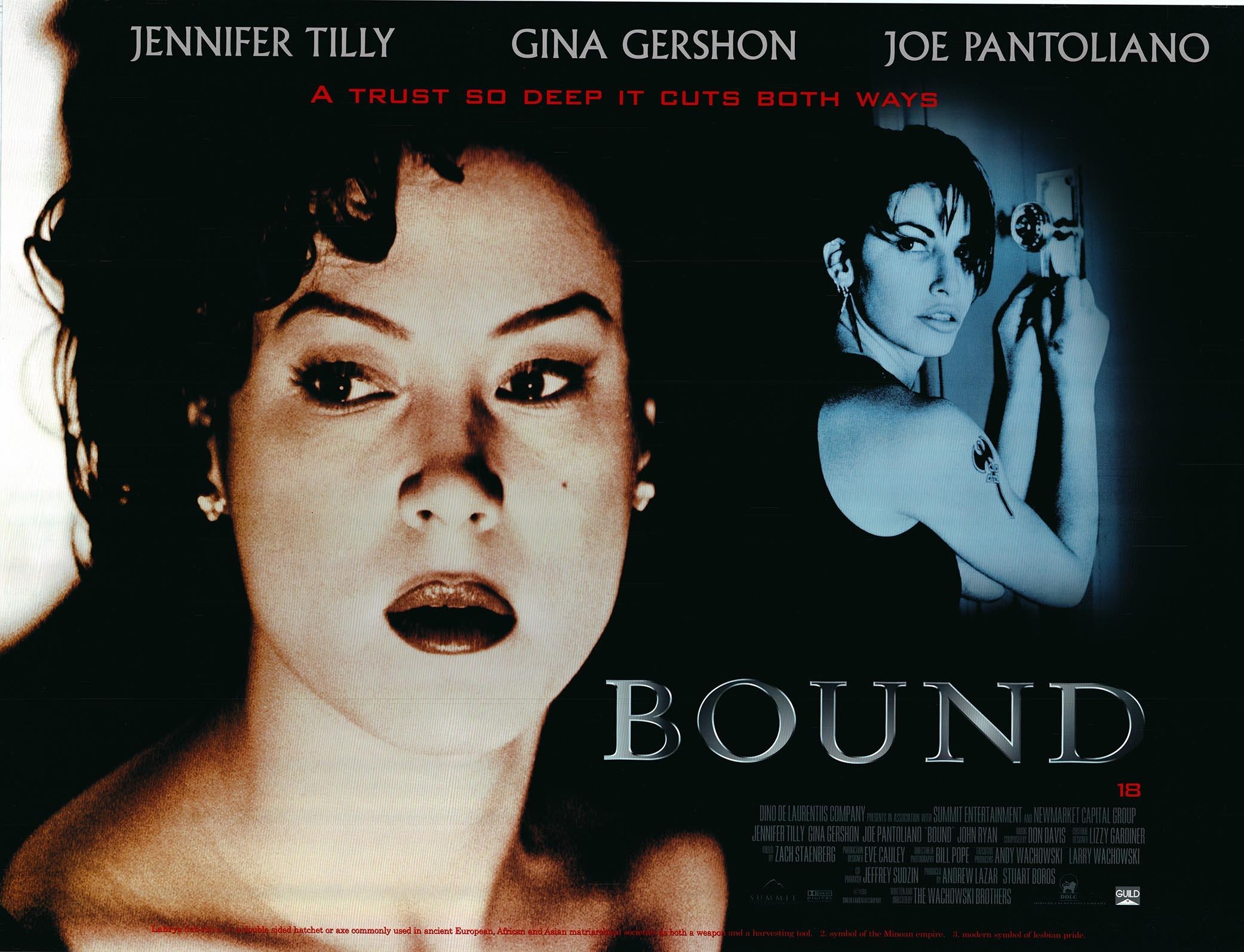 Mega Sized Movie Poster Image for Bound (#4 of 6)