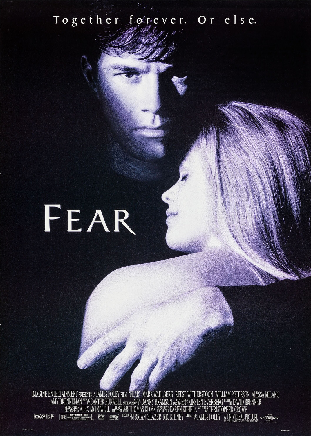 Extra Large Movie Poster Image for Fear 