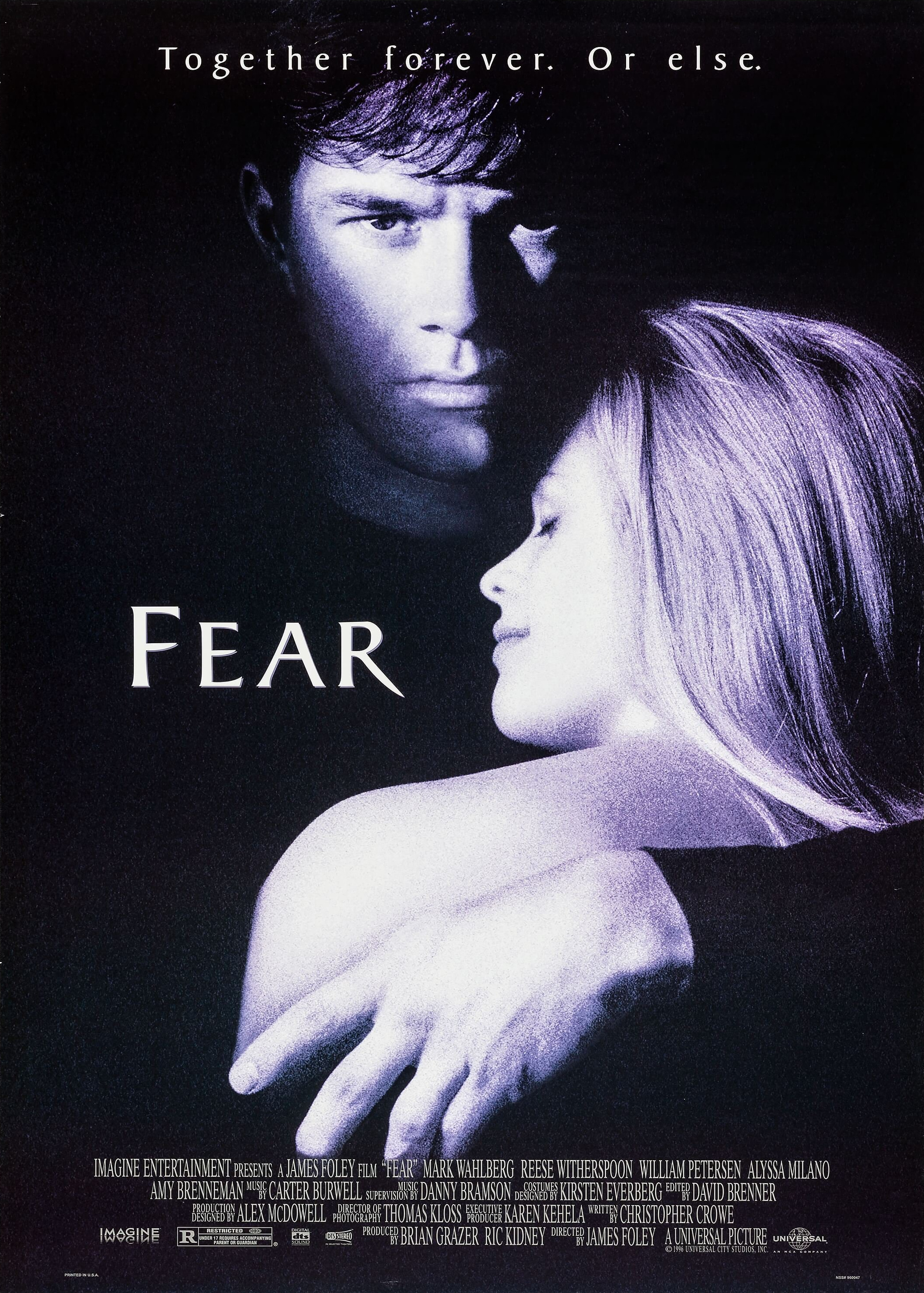Mega Sized Movie Poster Image for Fear 