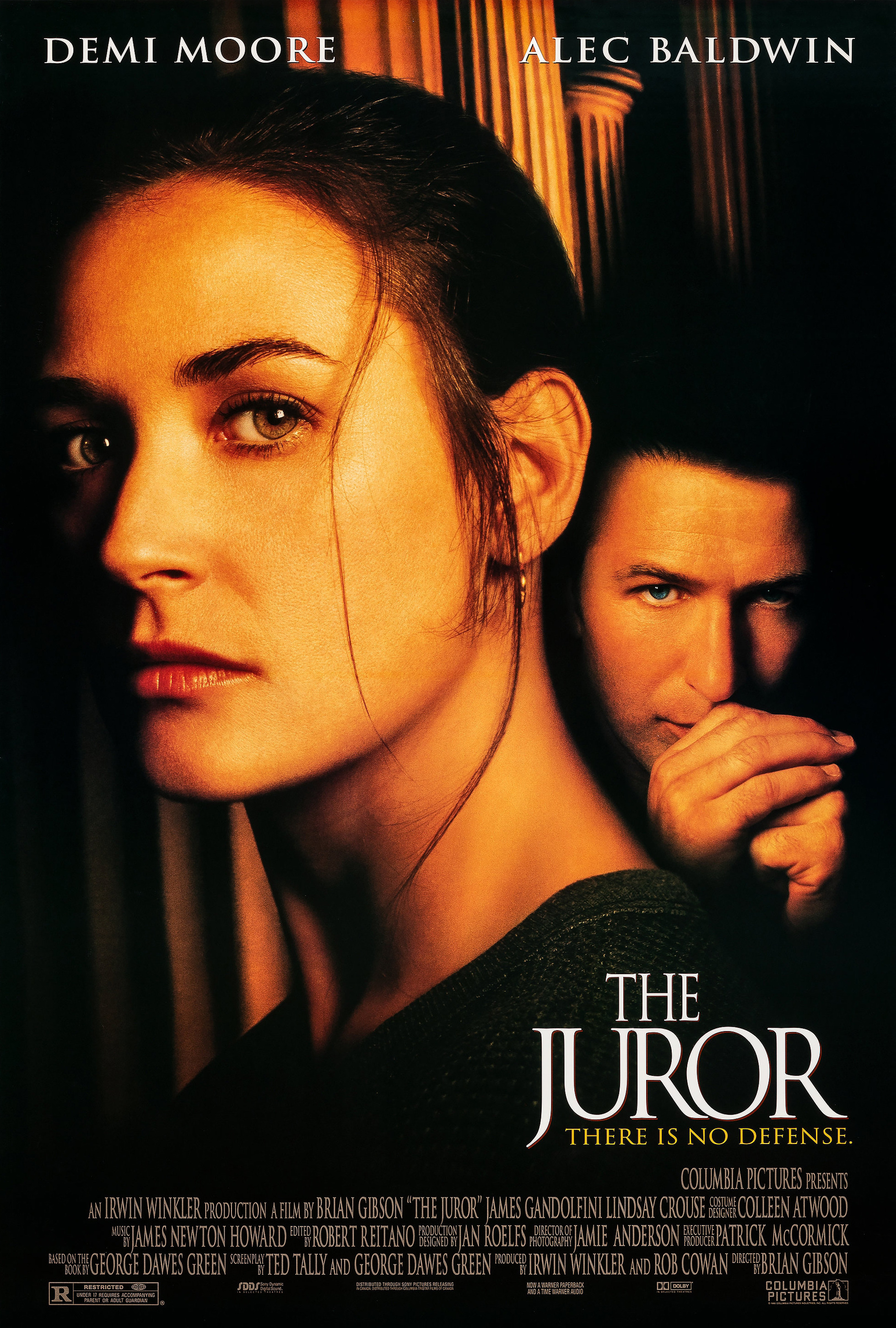 Mega Sized Movie Poster Image for The Juror (#1 of 2)