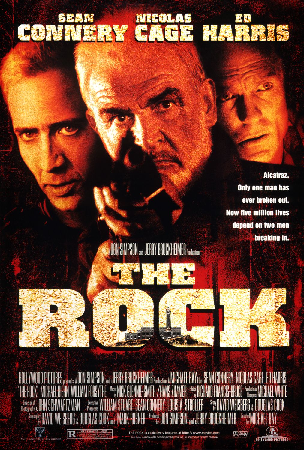 Extra Large Movie Poster Image for The Rock (#1 of 2)