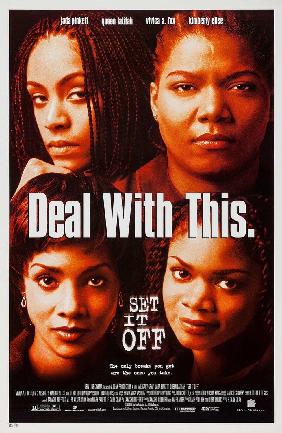 Extra Large Movie Poster Image for Set It Off (#2 of 2)