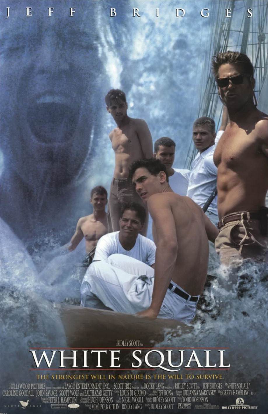 Extra Large Movie Poster Image for White Squall (#1 of 4)
