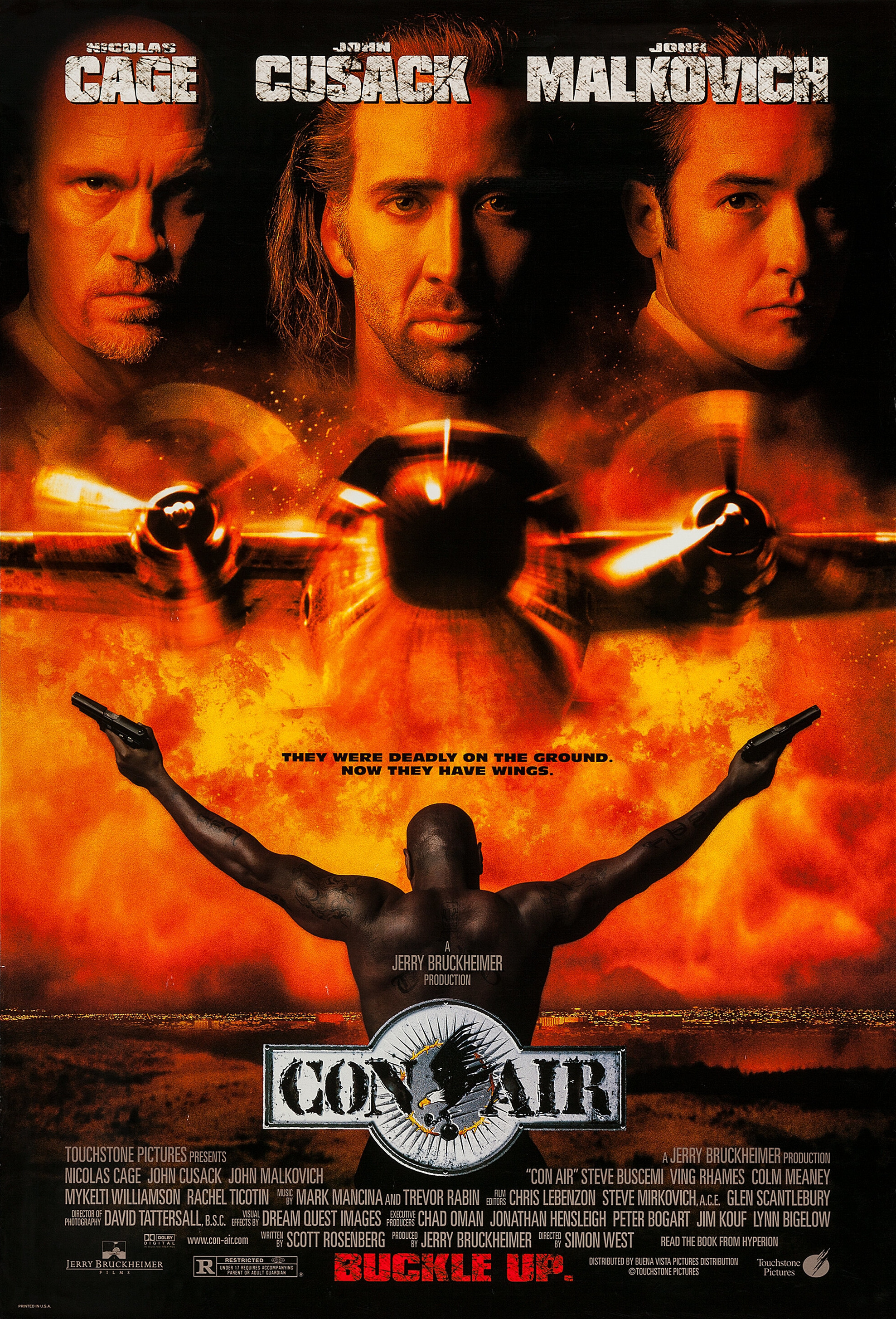 Mega Sized Movie Poster Image for Con Air (#2 of 6)