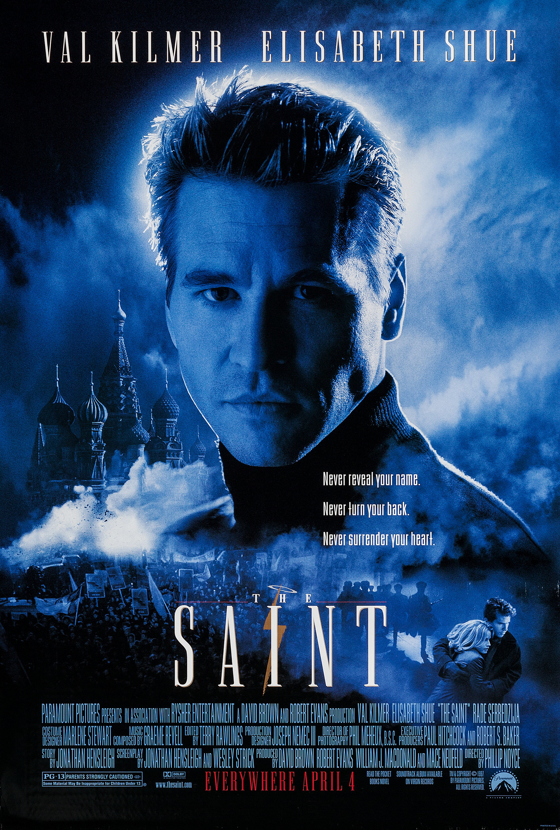 Mega Sized Movie Poster Image for The Saint (#3 of 4)
