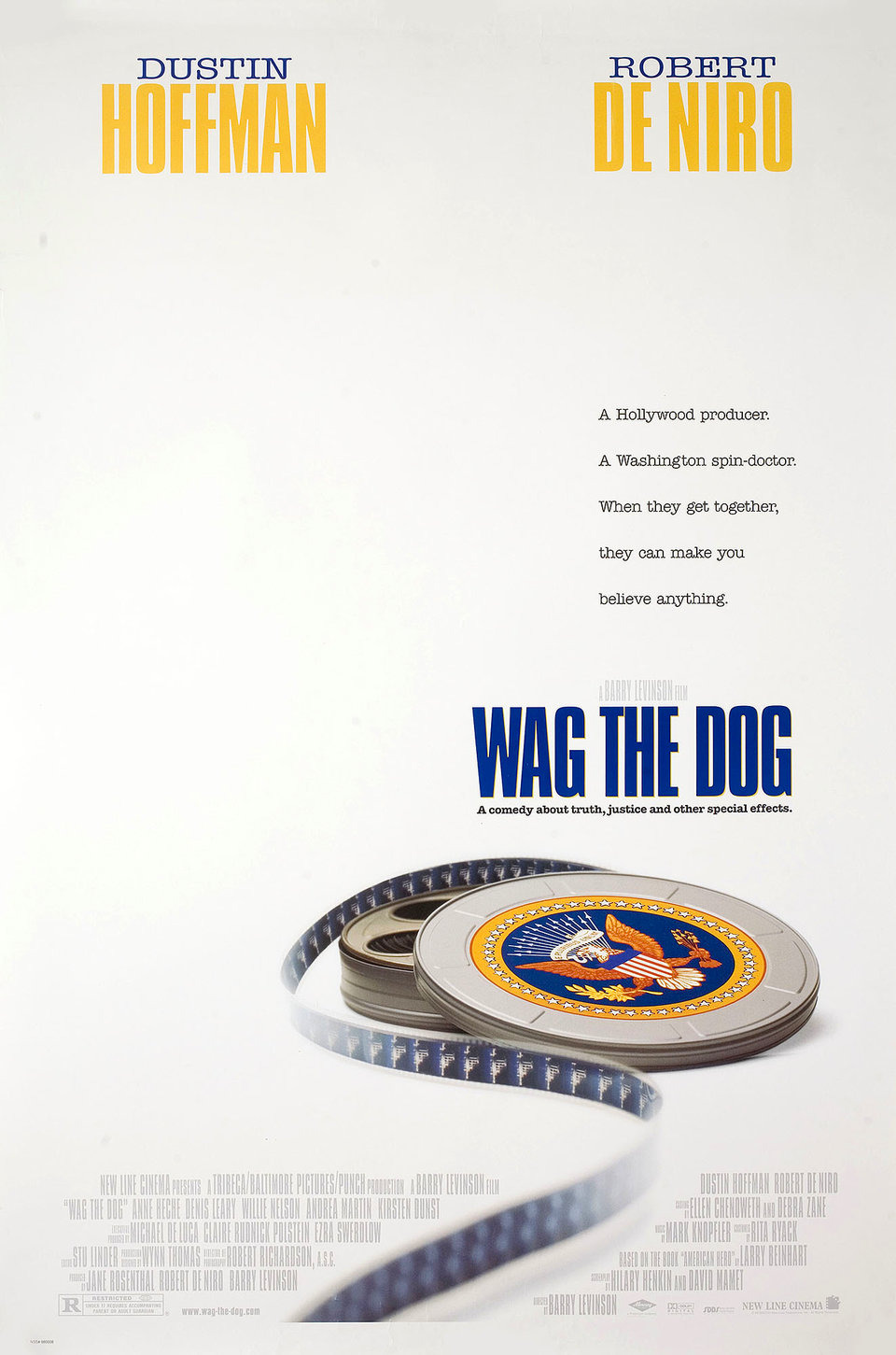 Extra Large Movie Poster Image for Wag The Dog (#2 of 7)