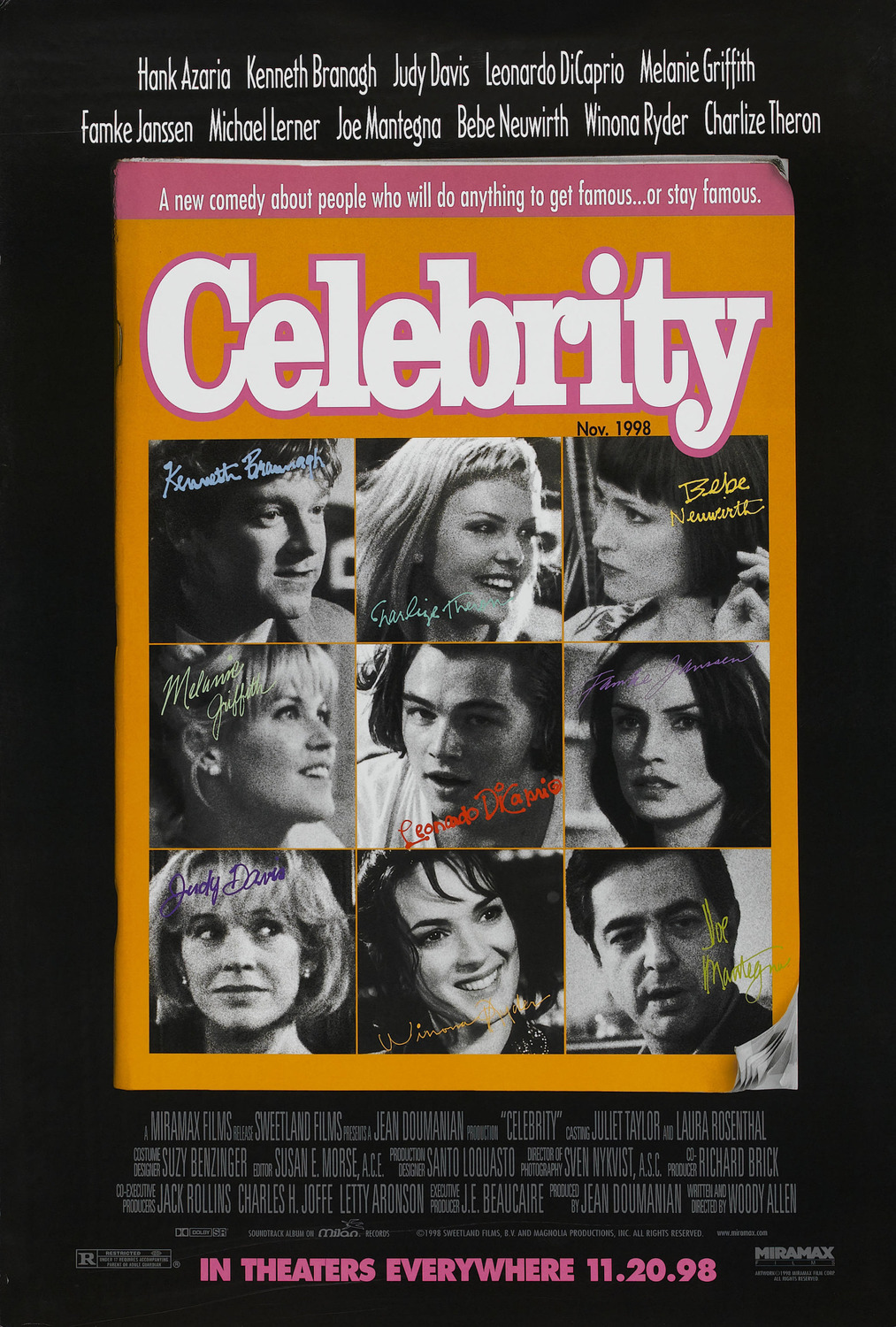 Extra Large Movie Poster Image for Celebrity (#2 of 3)