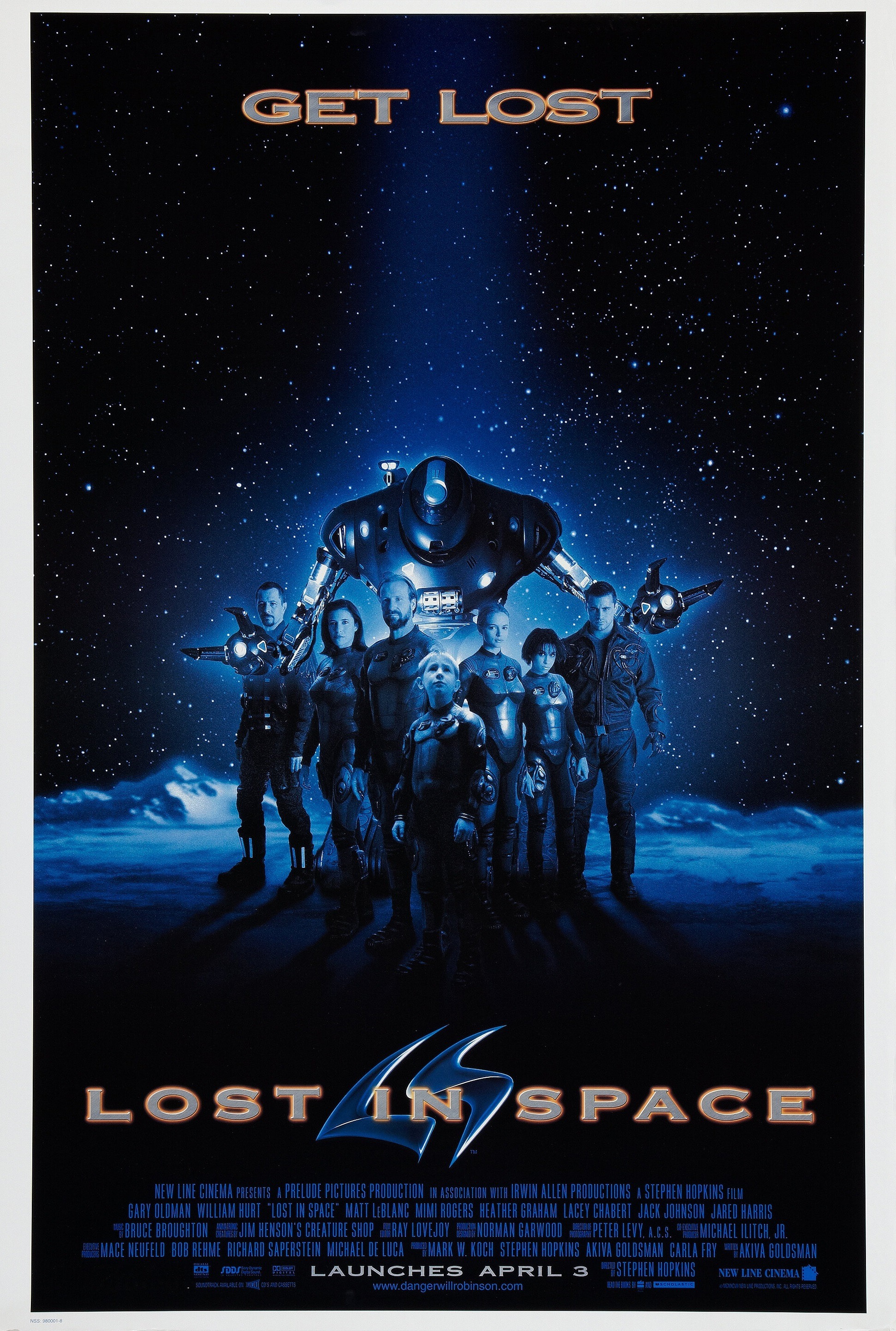 Mega Sized Movie Poster Image for Lost in Space (#2 of 4)
