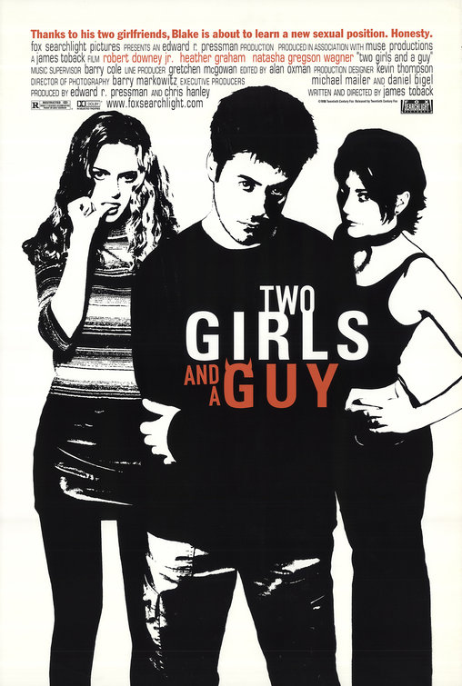 Two Girls and a Guy Movie Poster