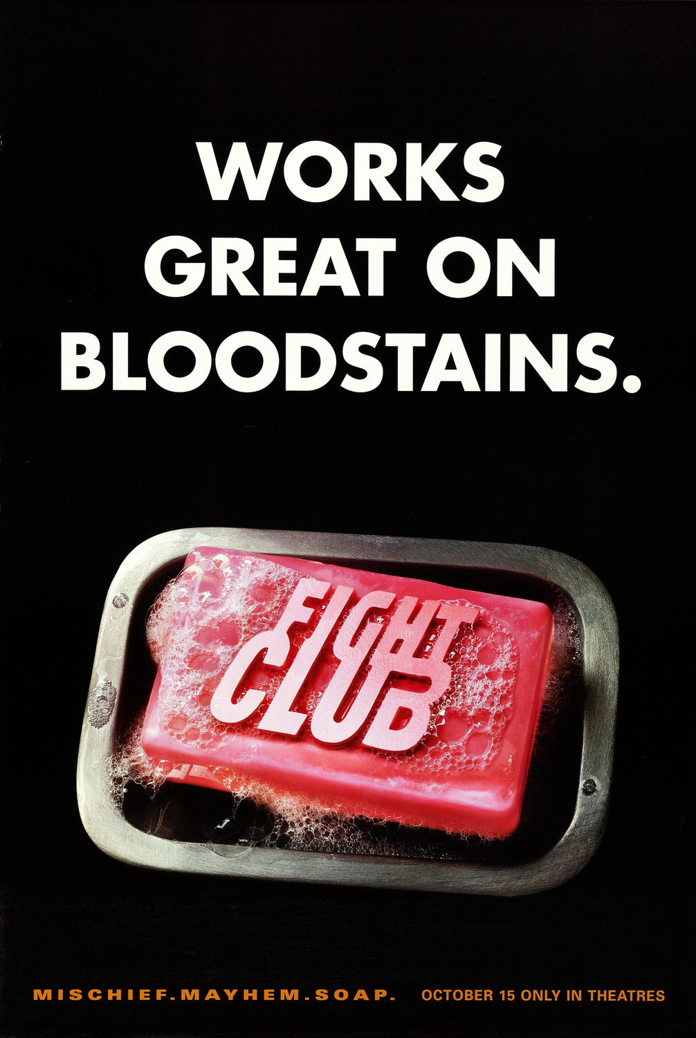 Extra Large Movie Poster Image for Fight Club (#1 of 8)