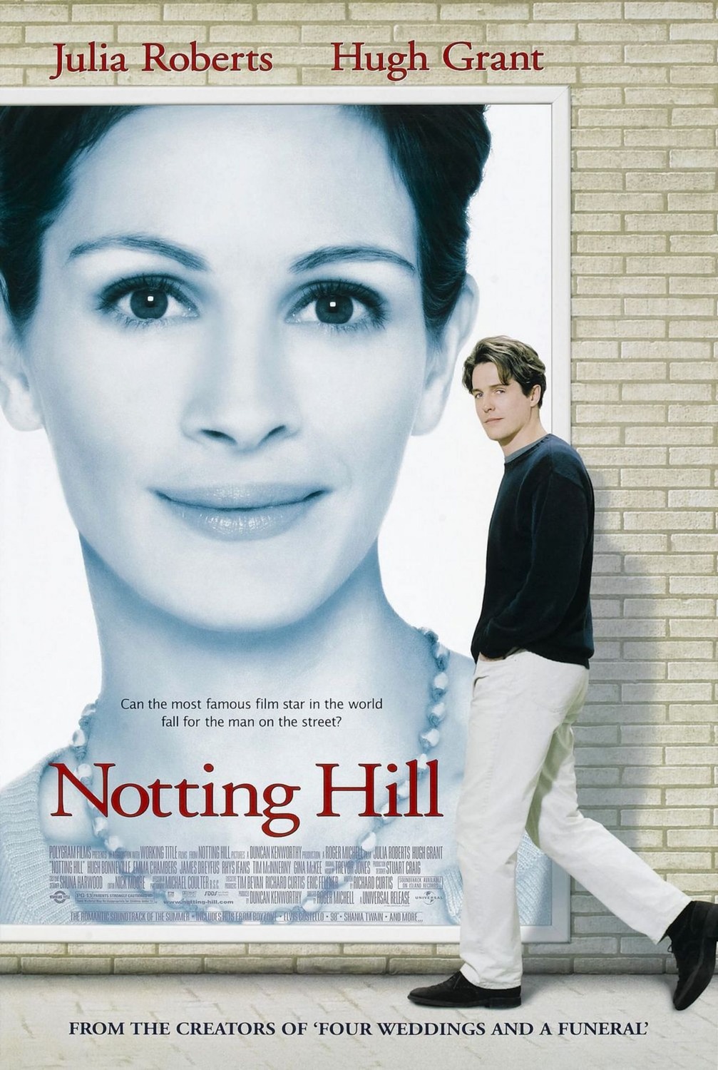Extra Large Movie Poster Image for Notting Hill 