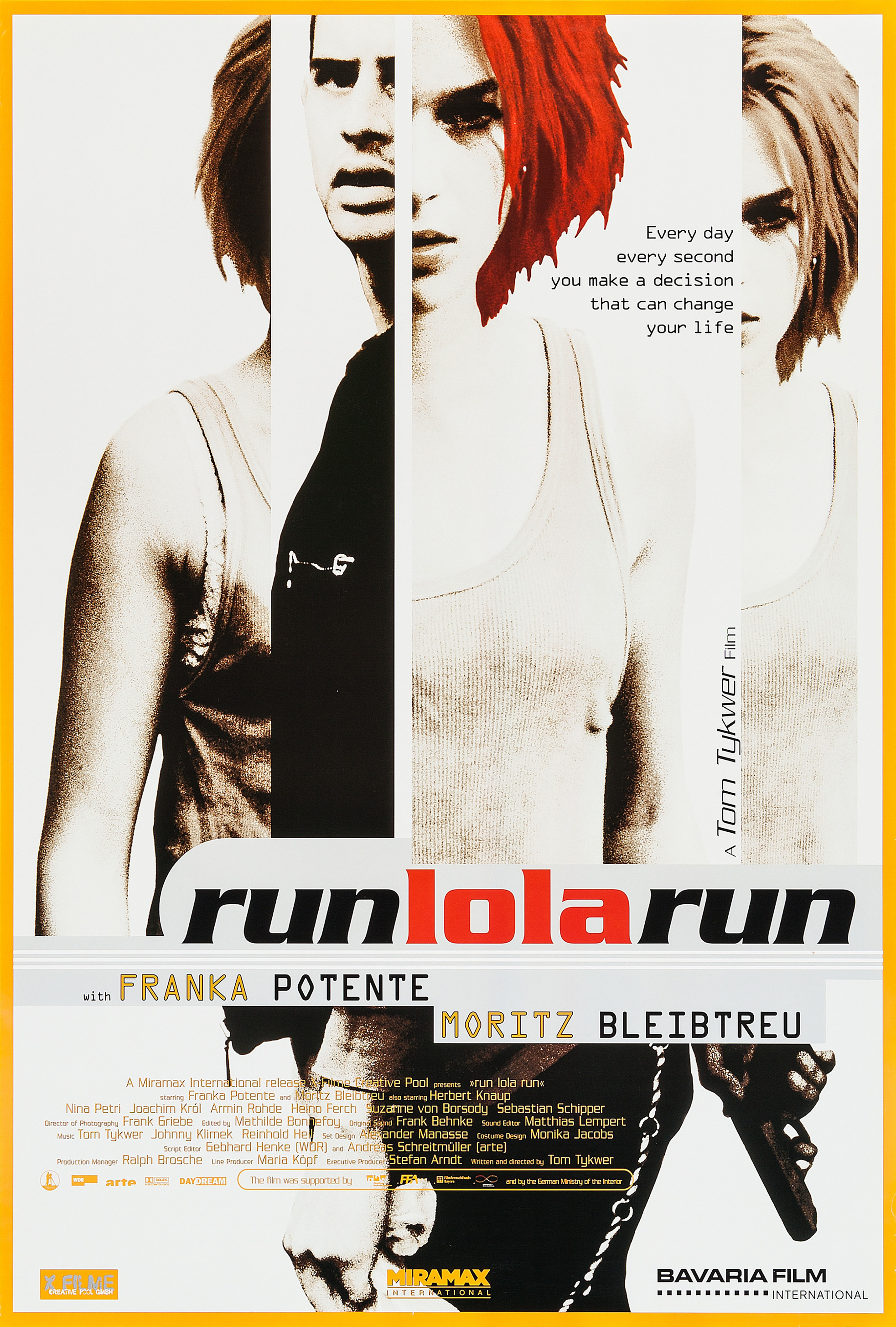 Mega Sized Movie Poster Image for Run Lola Run (#2 of 5)