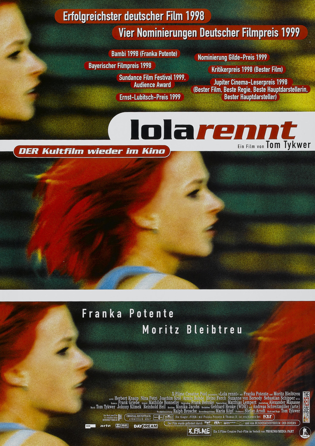 Extra Large Movie Poster Image for Run Lola Run (#3 of 5)