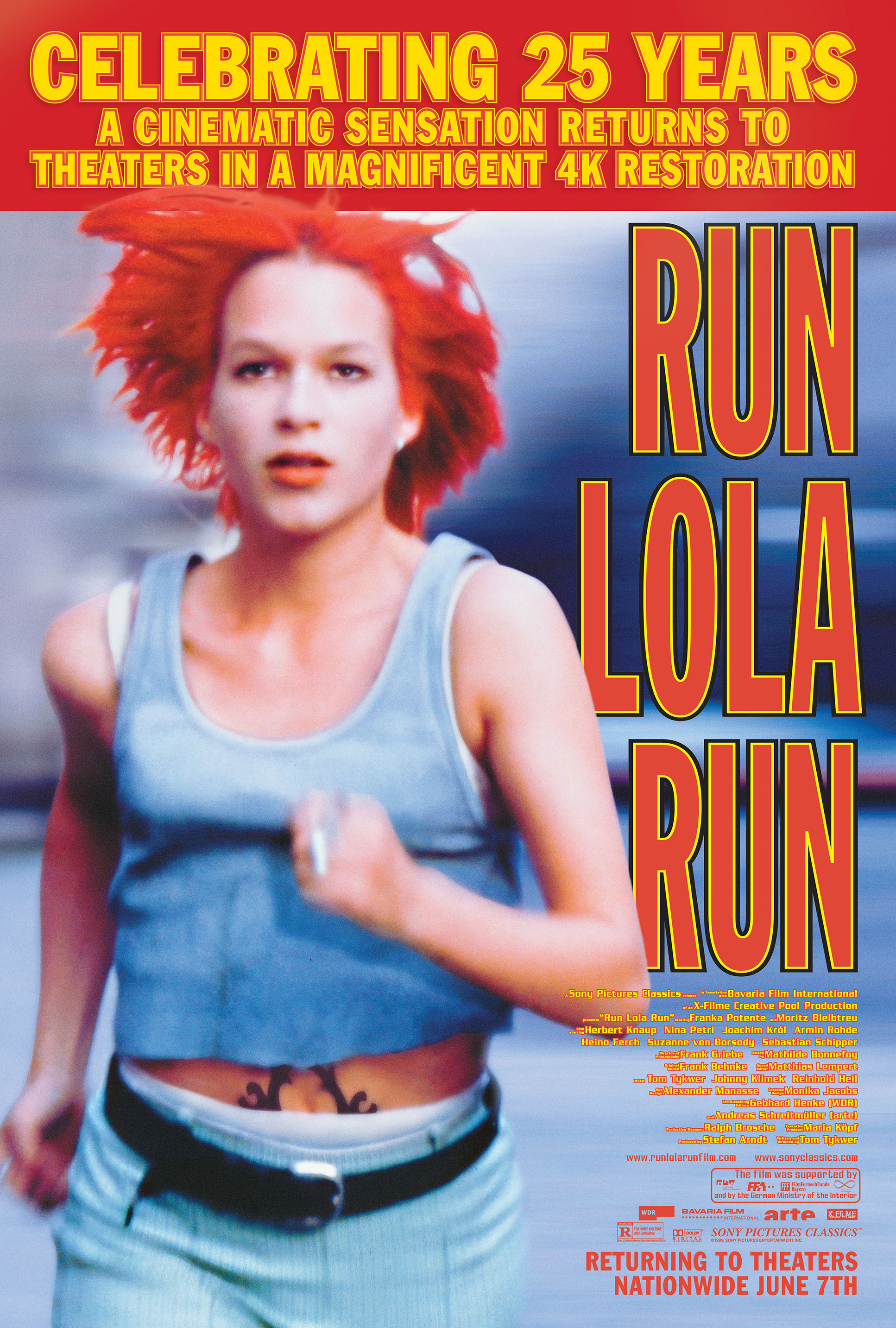 Mega Sized Movie Poster Image for Run Lola Run (#5 of 5)