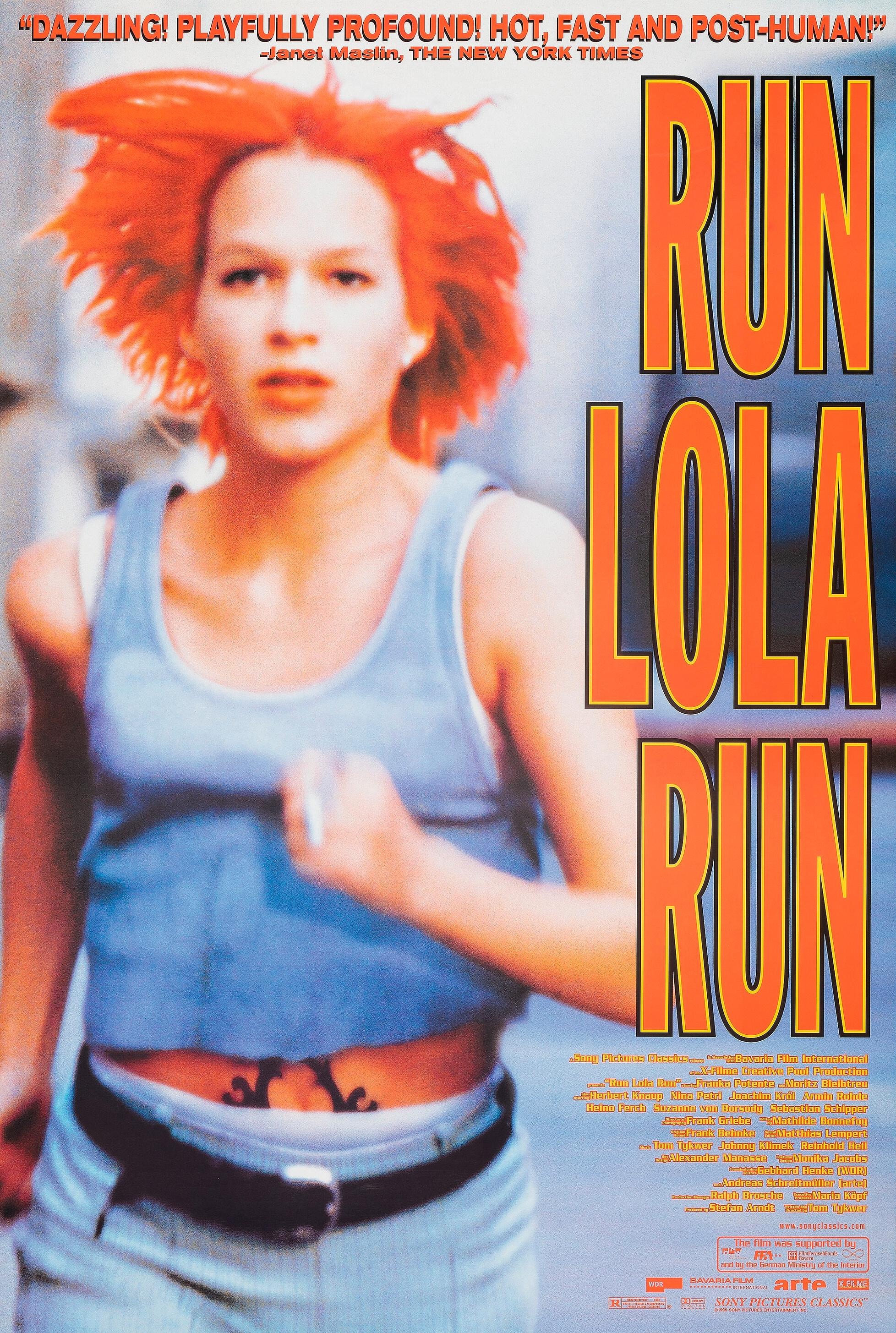 Mega Sized Movie Poster Image for Run Lola Run (#1 of 5)