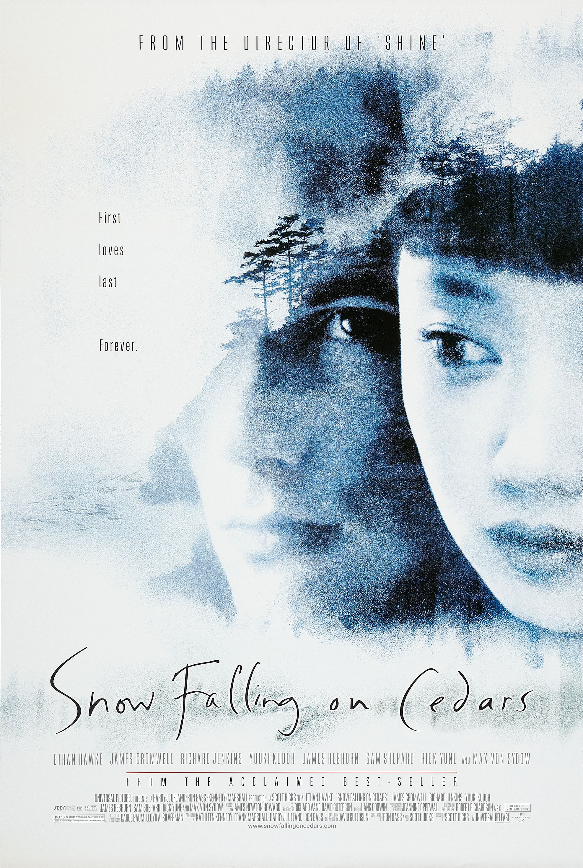 Mega Sized Movie Poster Image for Snow Falling on Cedars 