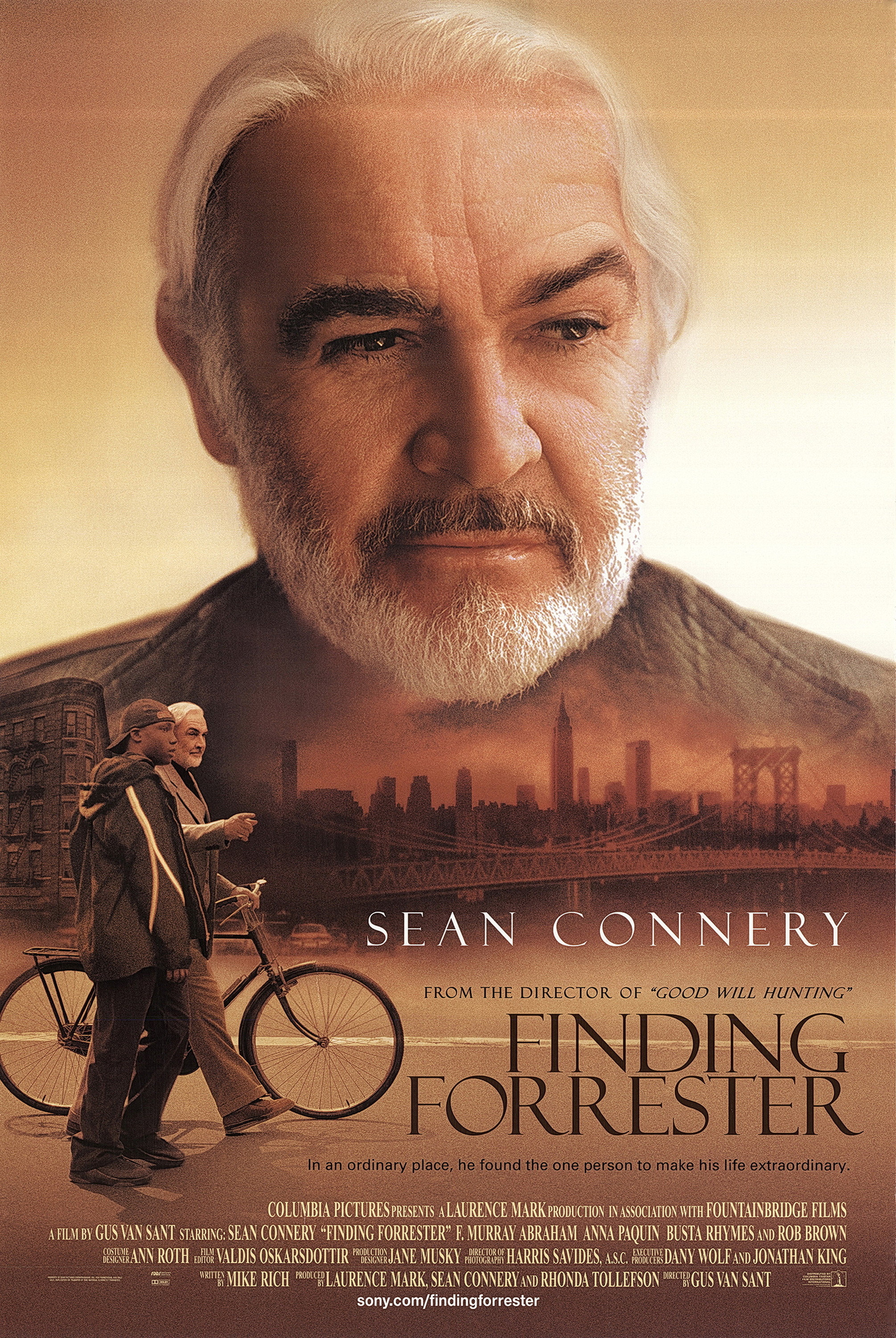 Mega Sized Movie Poster Image for Finding Forrester 
