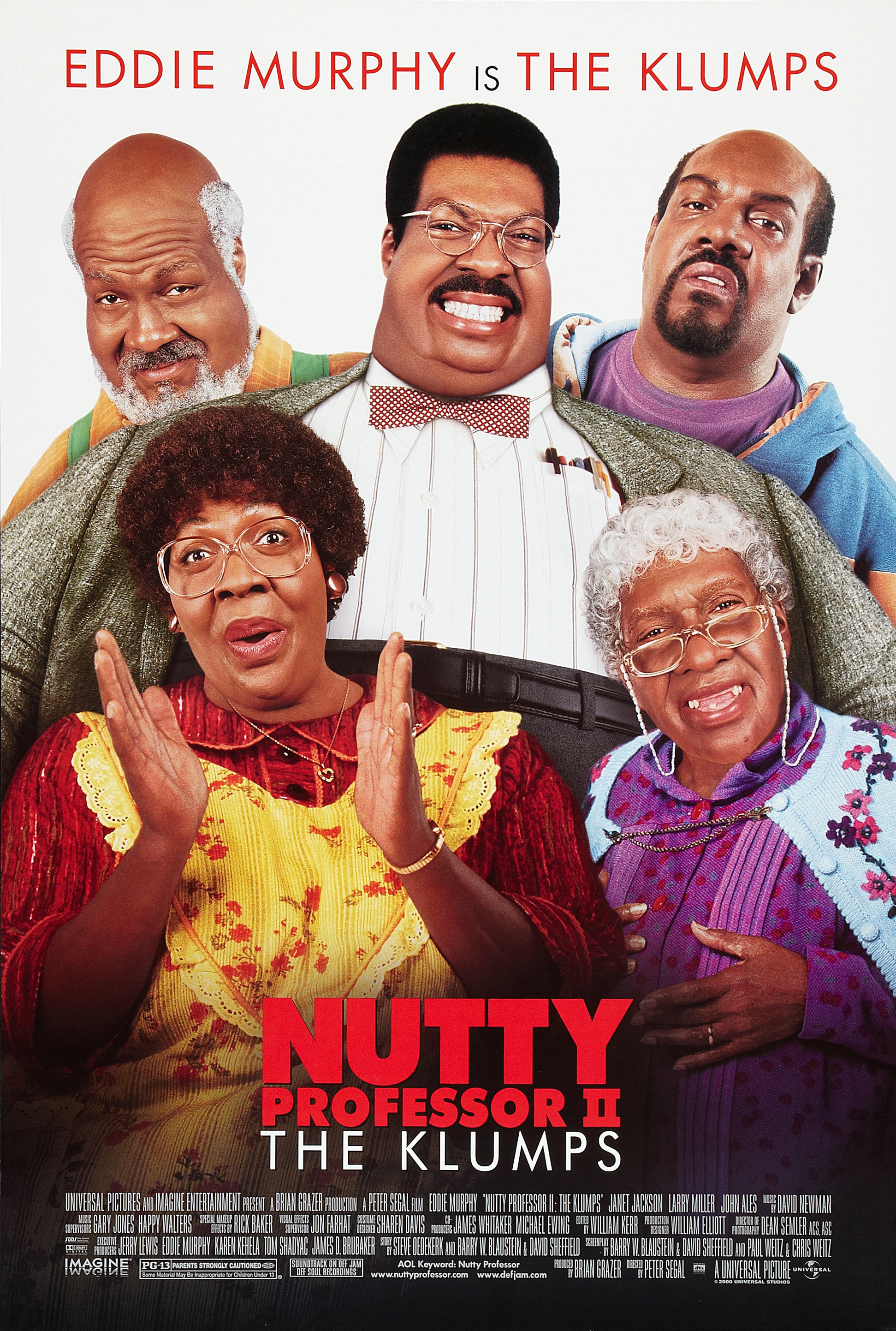 Mega Sized Movie Poster Image for The Nutty Professor II : The Klumps 
