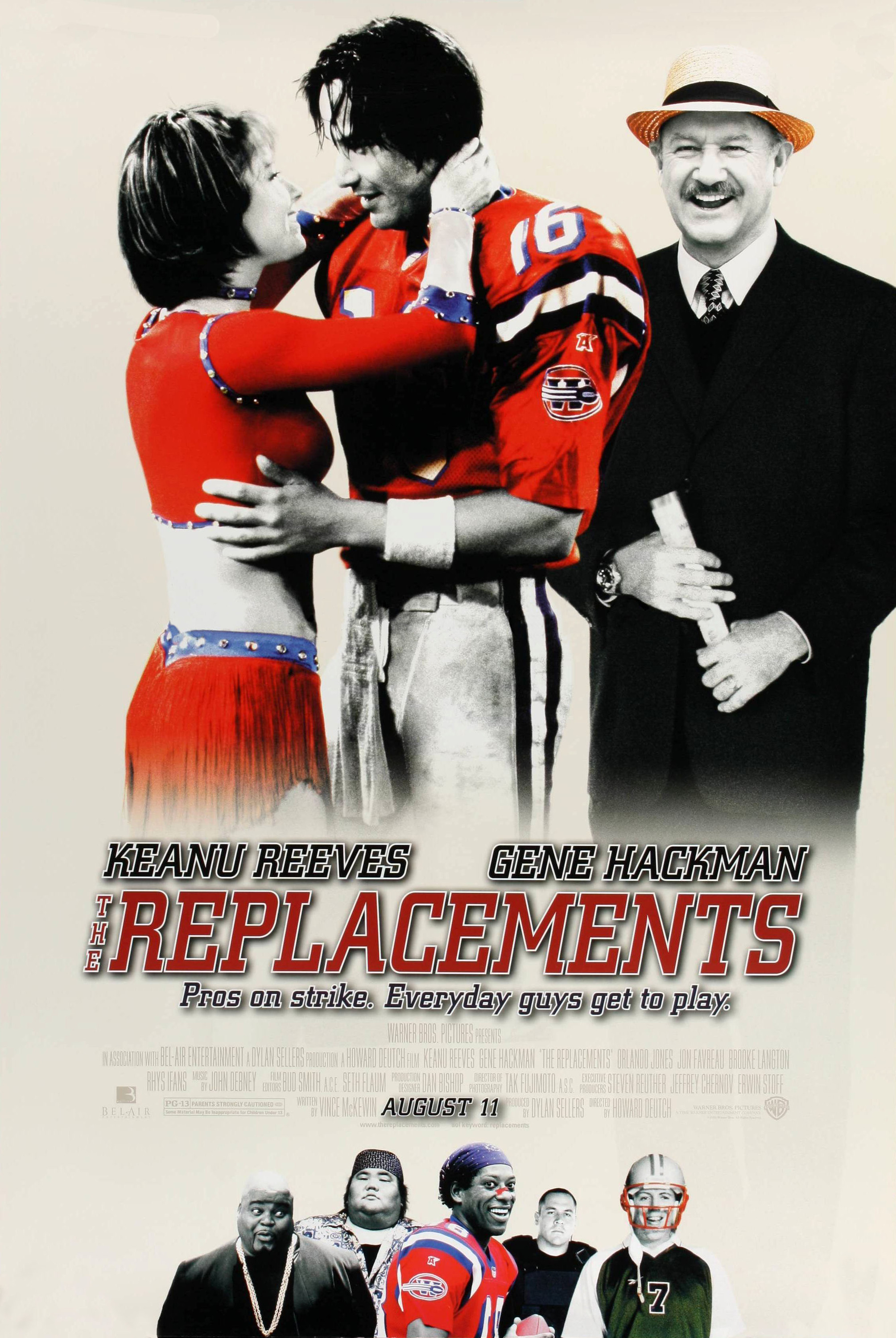 Mega Sized Movie Poster Image for The Replacements (#1 of 3)
